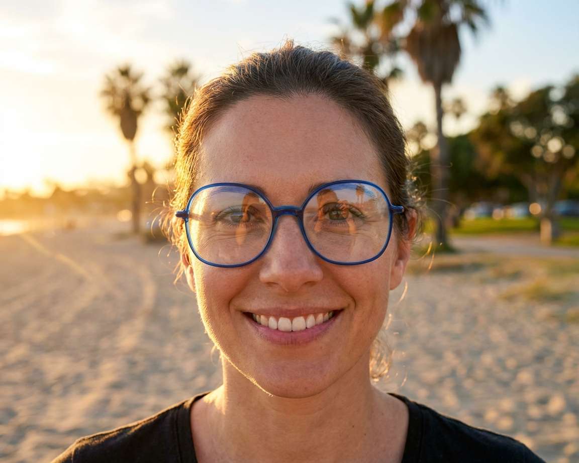 Etnia Barcelona ULTRALIGHT 8 BLHV 53-16 Bleu Havane autre vue