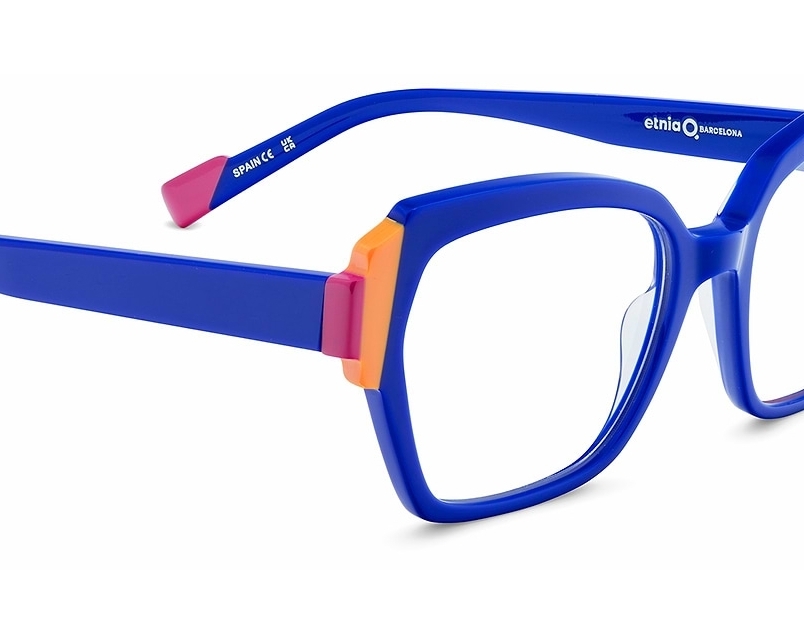 Etnia Barcelona VESTA BLOG 51-17 Bleu Orange vue 360 degr&eacute;s 3