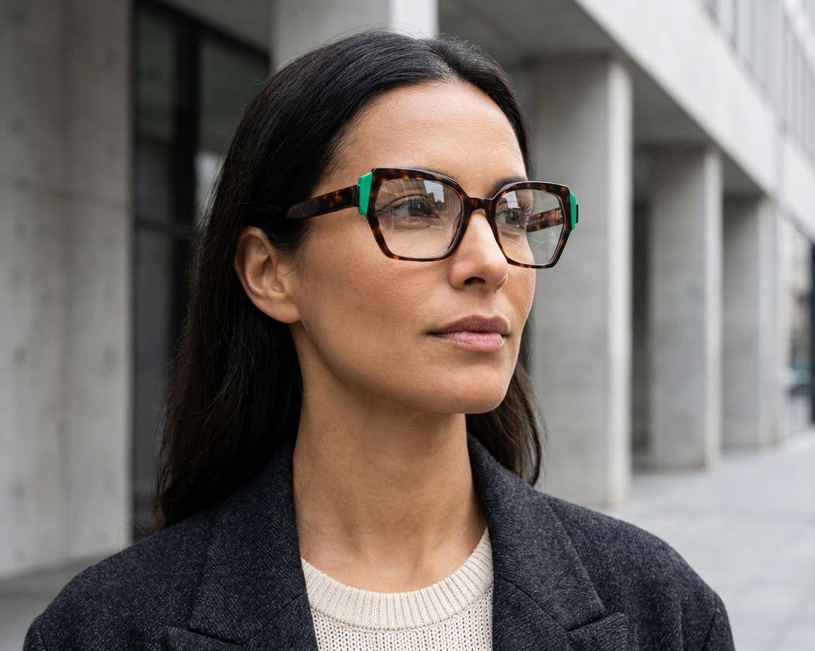 Etnia Barcelona VESTA HVGR 51-17 Marron Vert autre vue