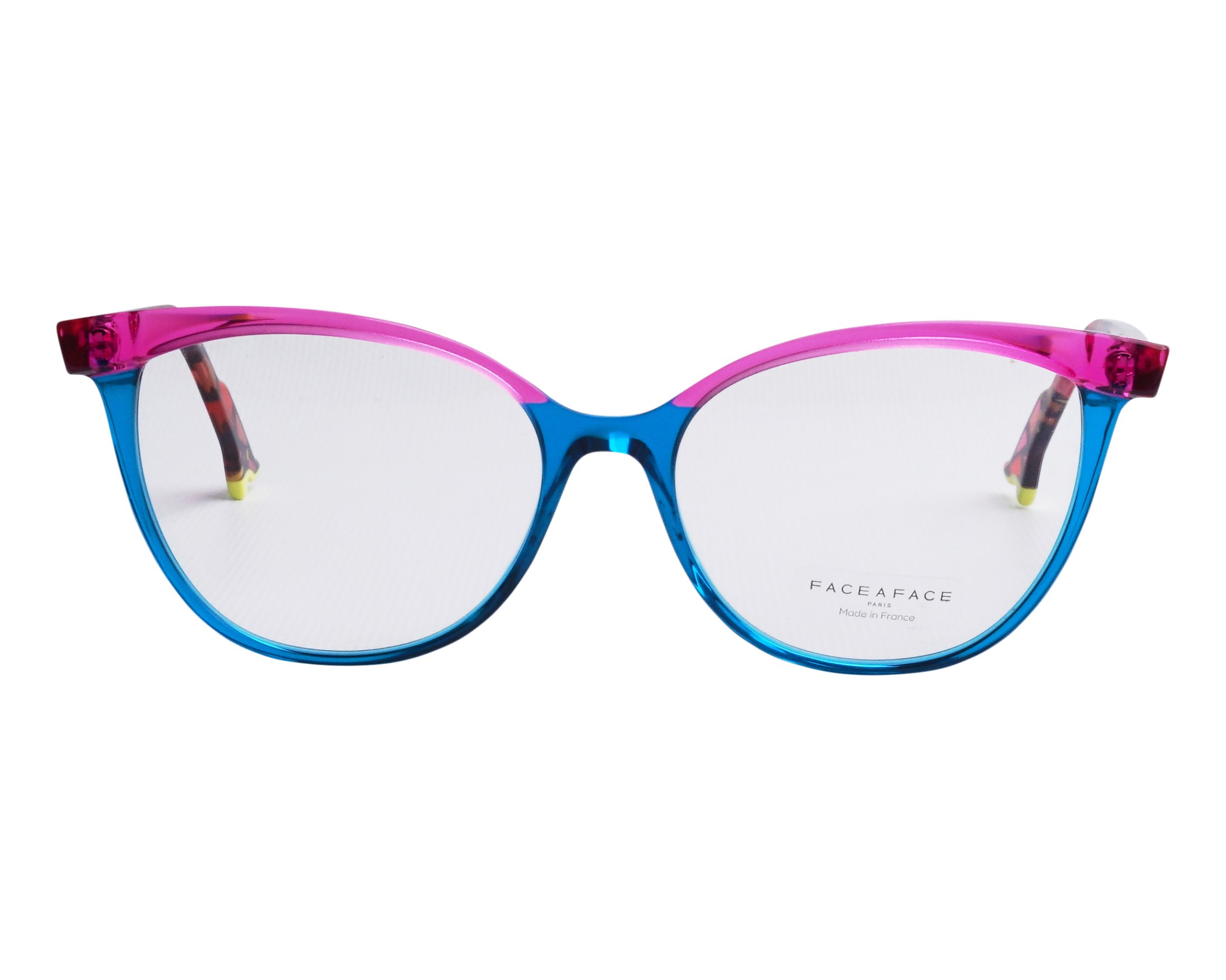 Face a Face BOCCA-KAHL-3 084 55-16 Fuchsia Bleu vue de face