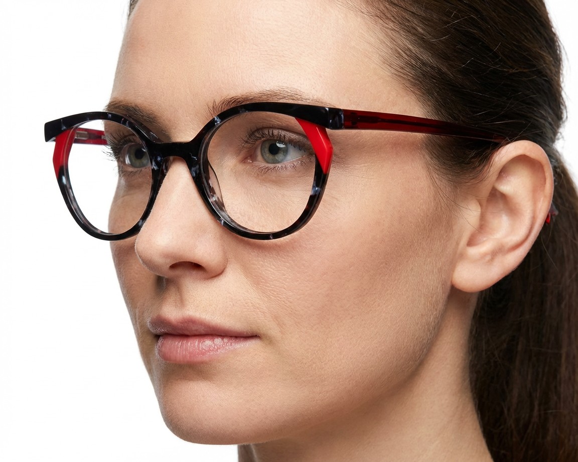 Face a Face BOCCA-KUMA-1 0078 50-20 Noir Rouge autre vue