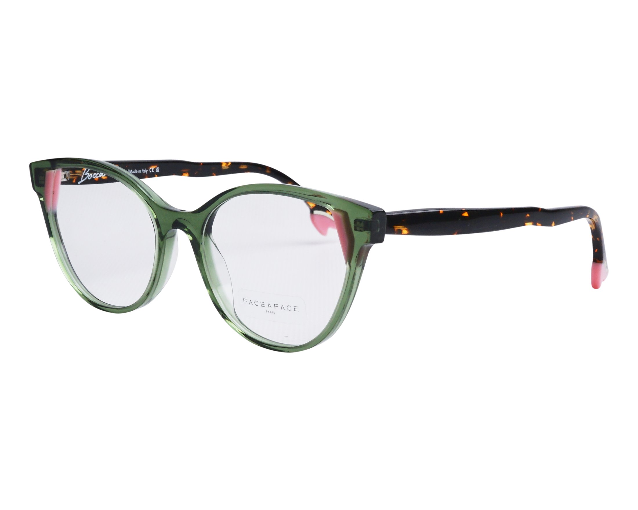 Face a Face BOCCA-LEMON-1 811 51-17 Green Pink vue de profil