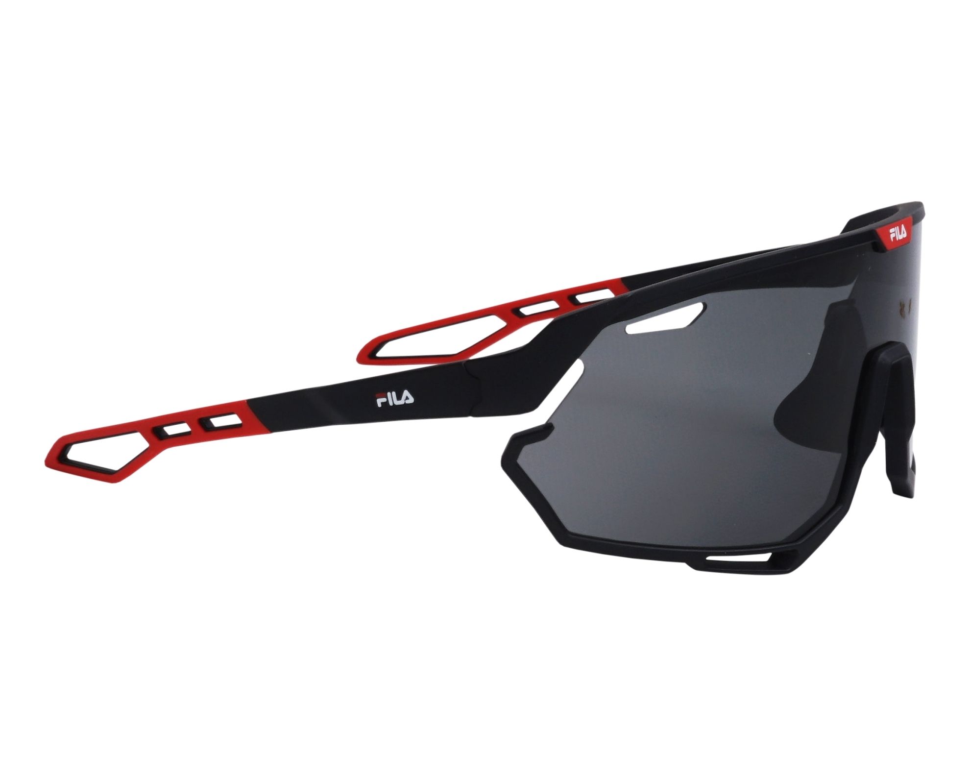 Fila SFI721 0U28 - Noir Rouge vue de c&ocirc;t&eacute;