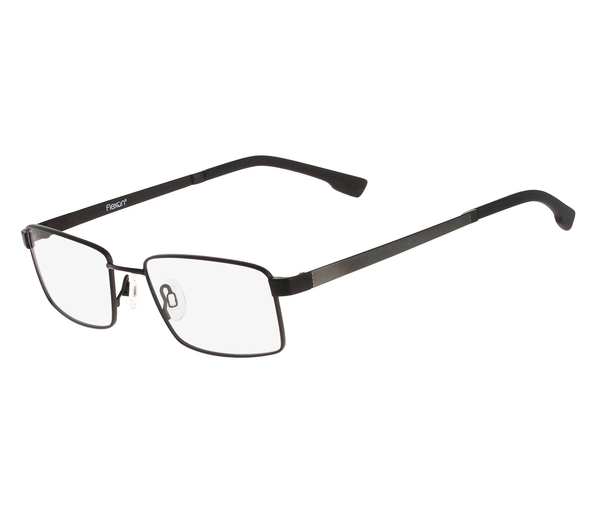 Flexon E1028 001 51-17 Noir  vue de profil