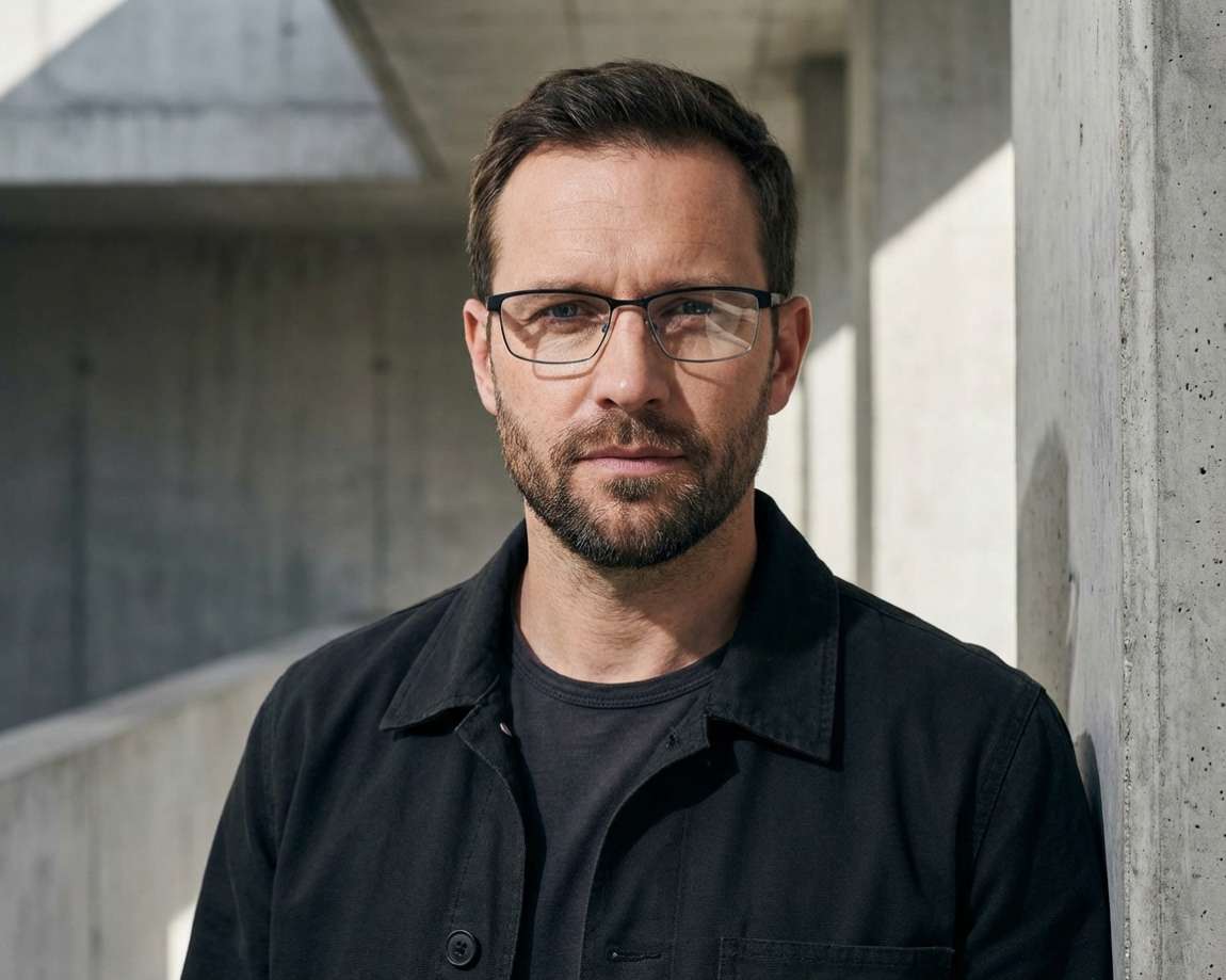 Flexon E1110 033 55-18 Noir Gunmetal vue 360 degr&eacute;s 5