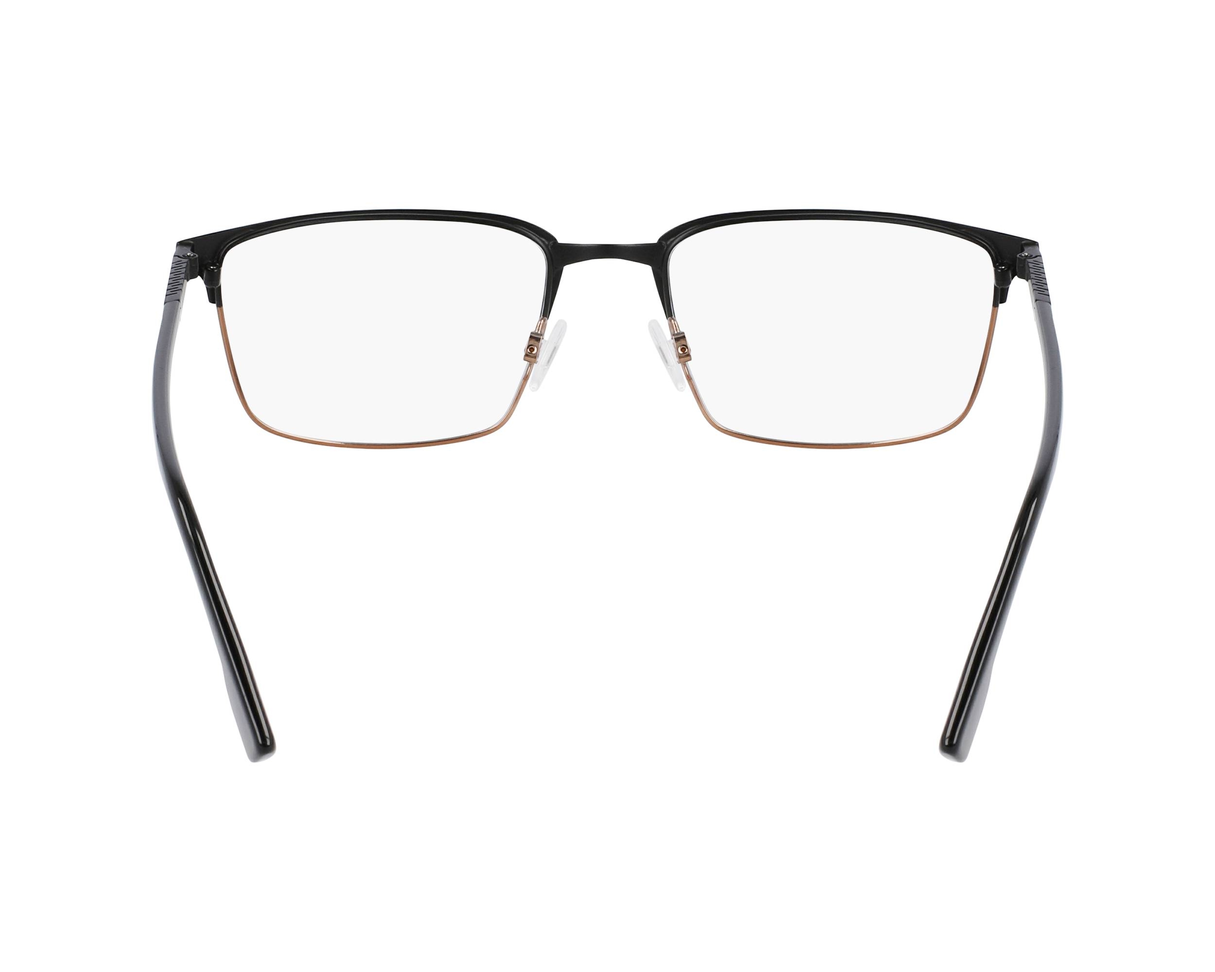 Flexon E1128 002 54-19 Black Gold vue 360 degr&eacute;s 1