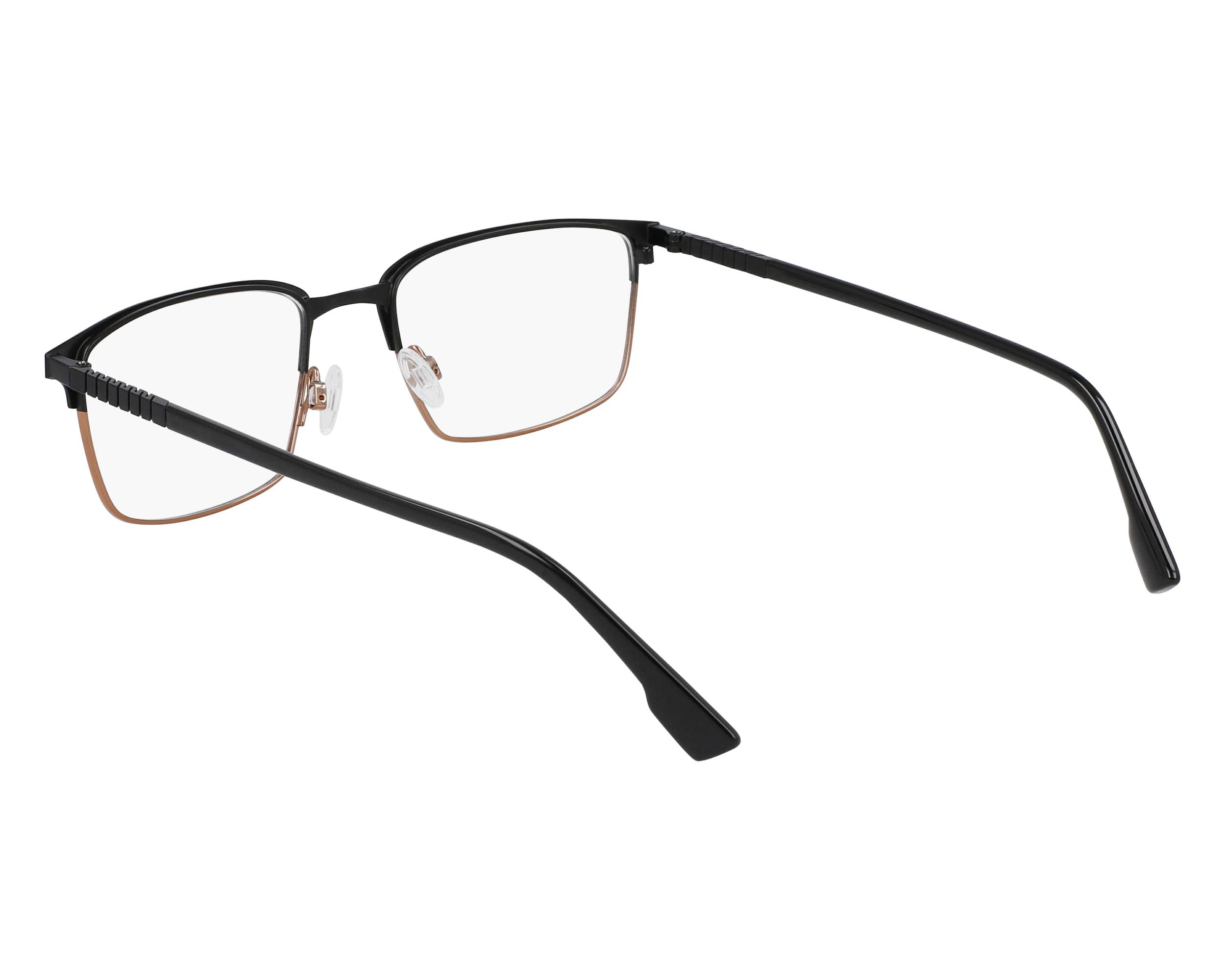 Flexon E1128 002 54-19 Black Gold vue 360 degr&eacute;s 3