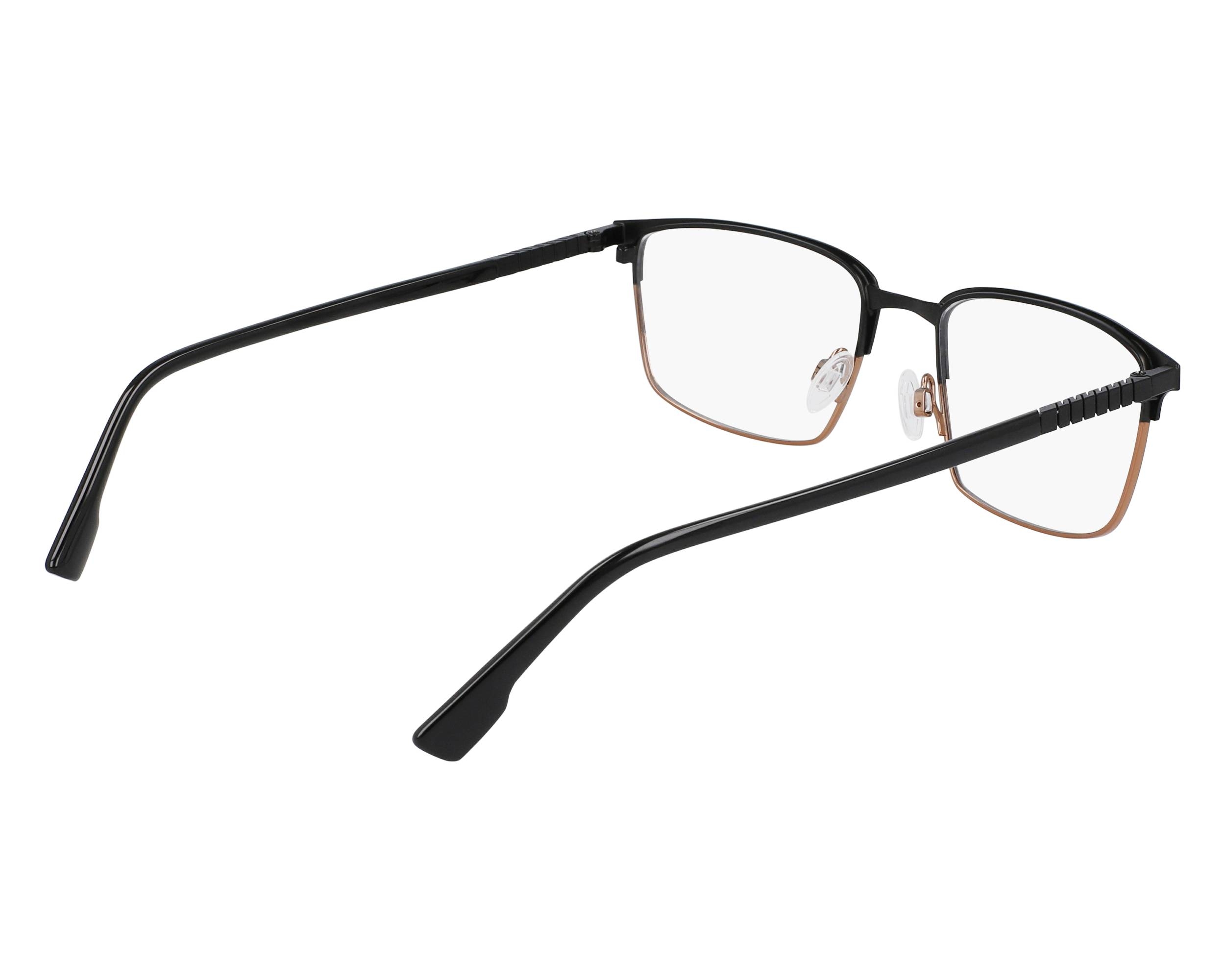 Flexon E1128 002 54-19 Black Gold vue 360 degr&eacute;s 6