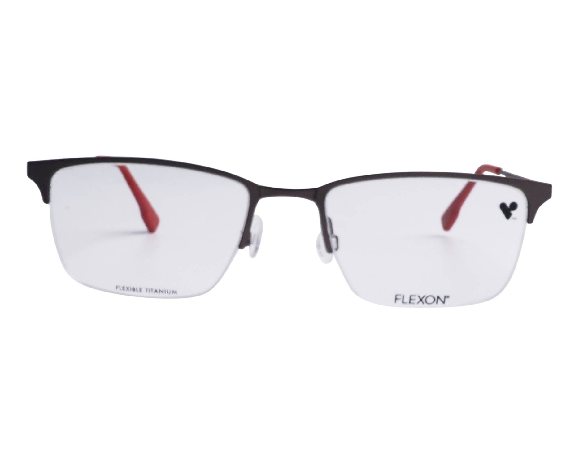 Flexon E1130 072 55-20 Gris Rouge vue 360 degr&eacute;s 2