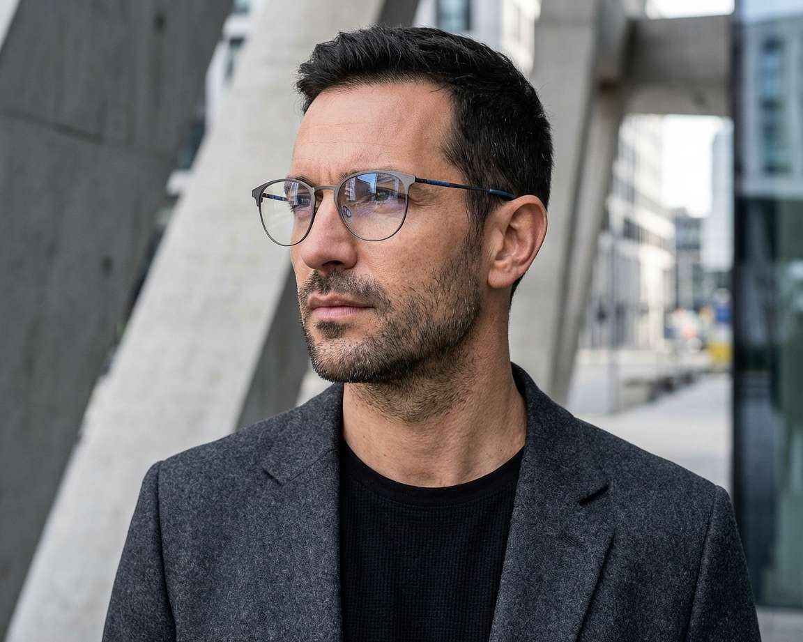 Flexon E1133 072 49-21 Gunmetal  vue 360 degr&eacute;s 8