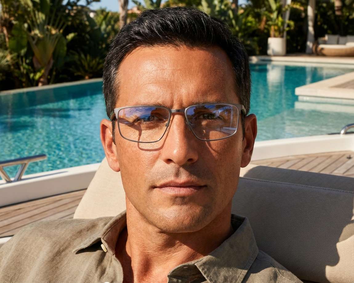 Flexon E1145 072 55-16 Gunmetal Kaki vue 360 degr&eacute;s 9