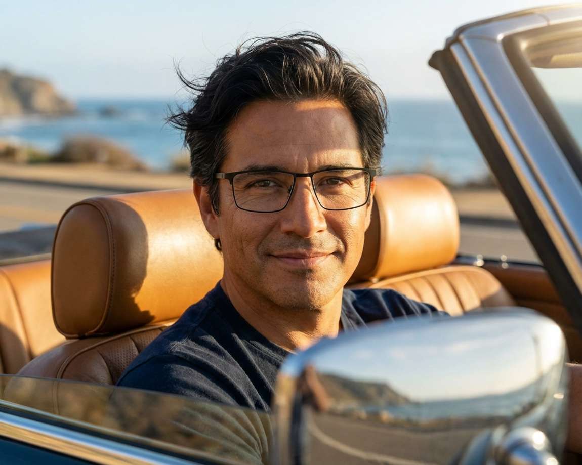 Flexon E1153 002 53-15 Noir Gris vue 360 degr&eacute;s 8