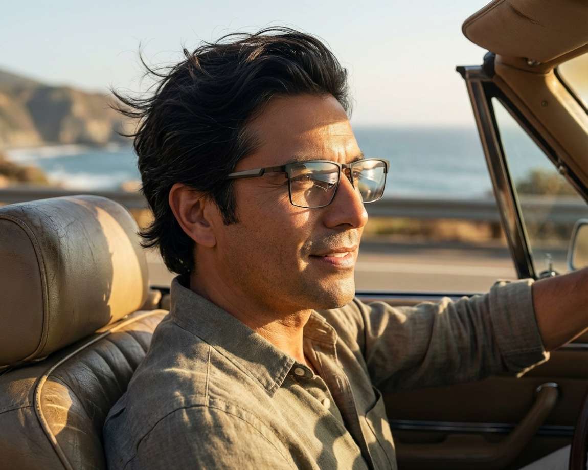 Flexon E1153 002 53-15 Noir Gris vue 360 degr&eacute;s 9