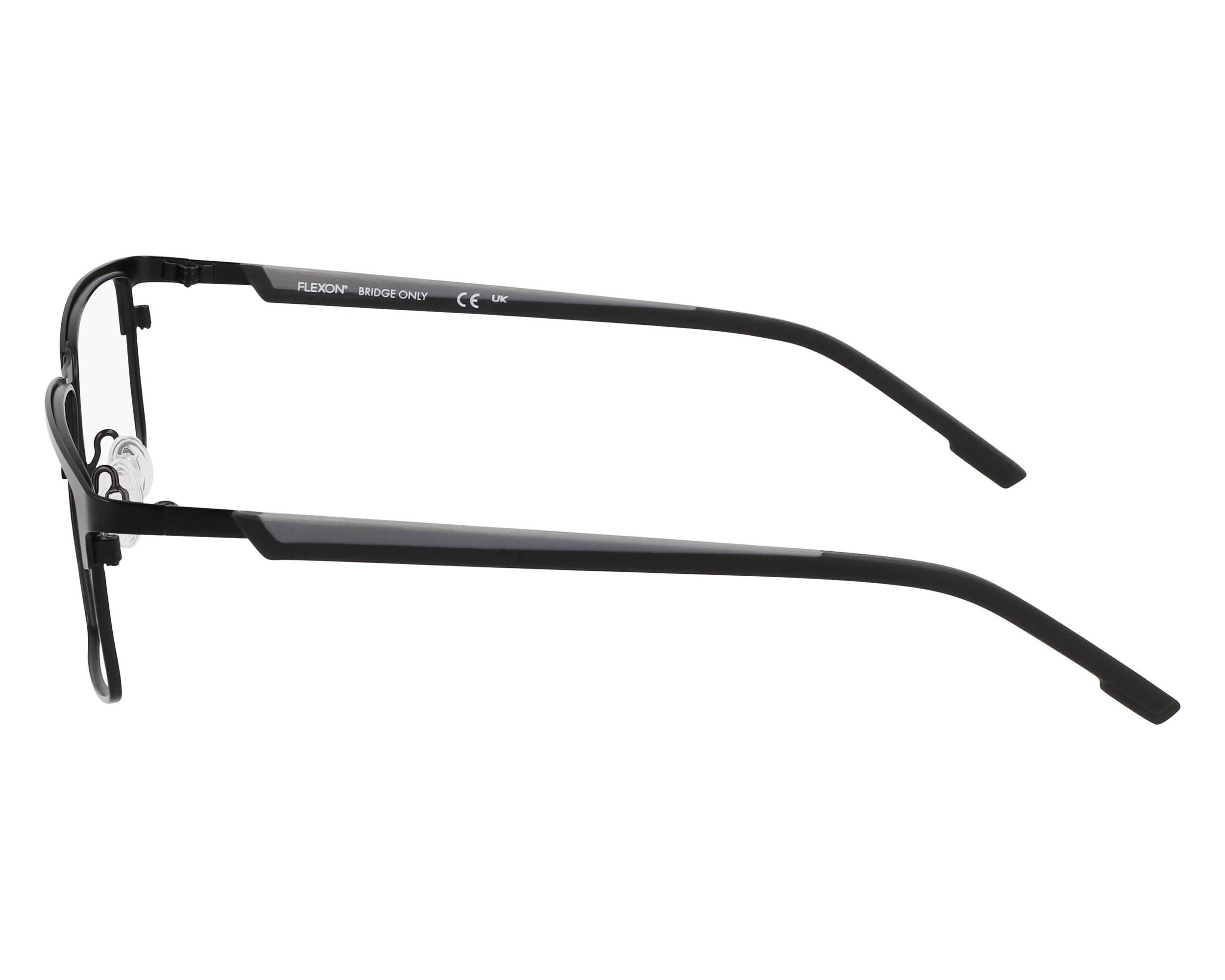 Flexon E1153 002 53-15 Noir Gris vue 360 degr&eacute;s 7