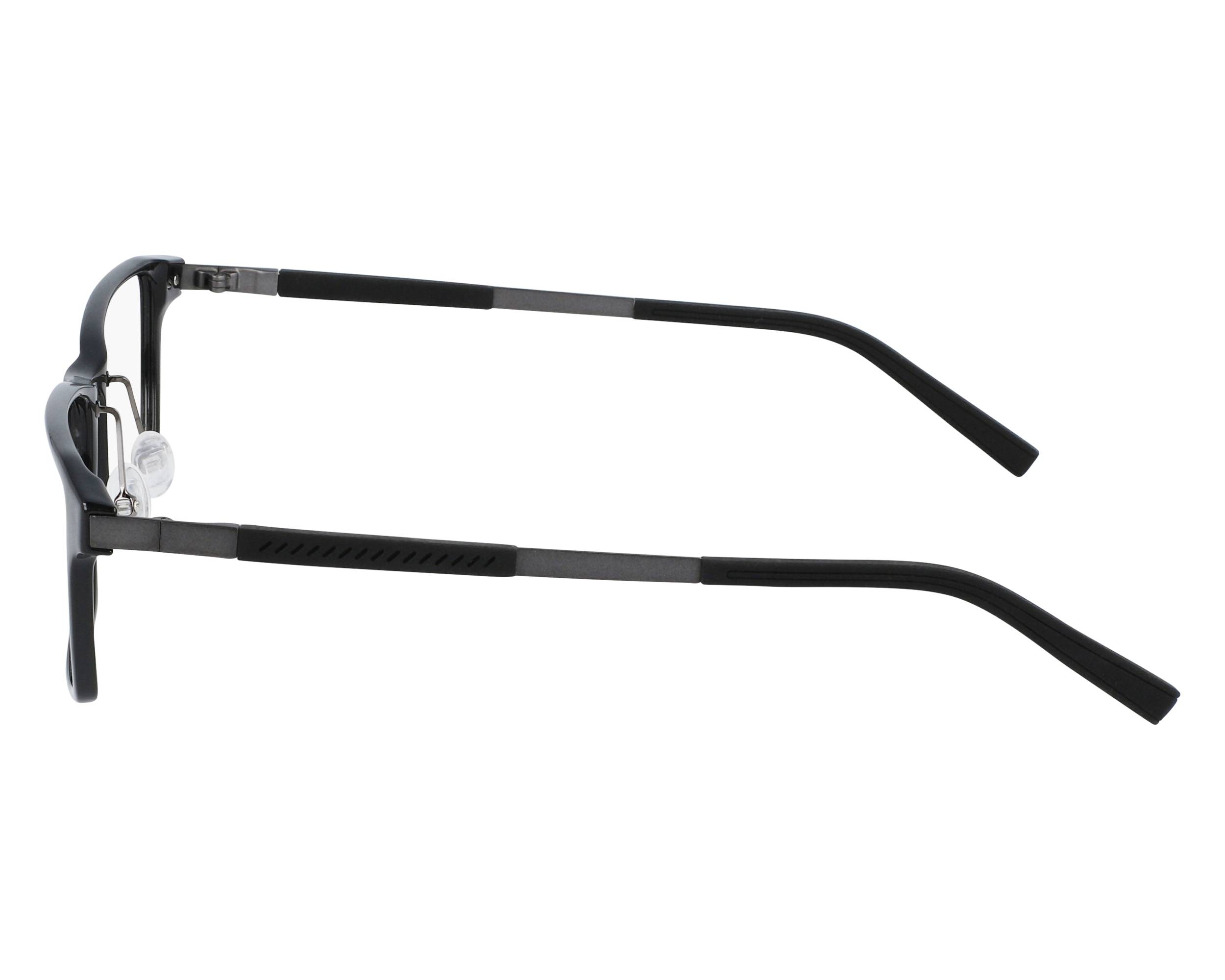 Flexon EP8008 001 55-19 Noir Gunmetal vue 360 degr&eacute;s 3