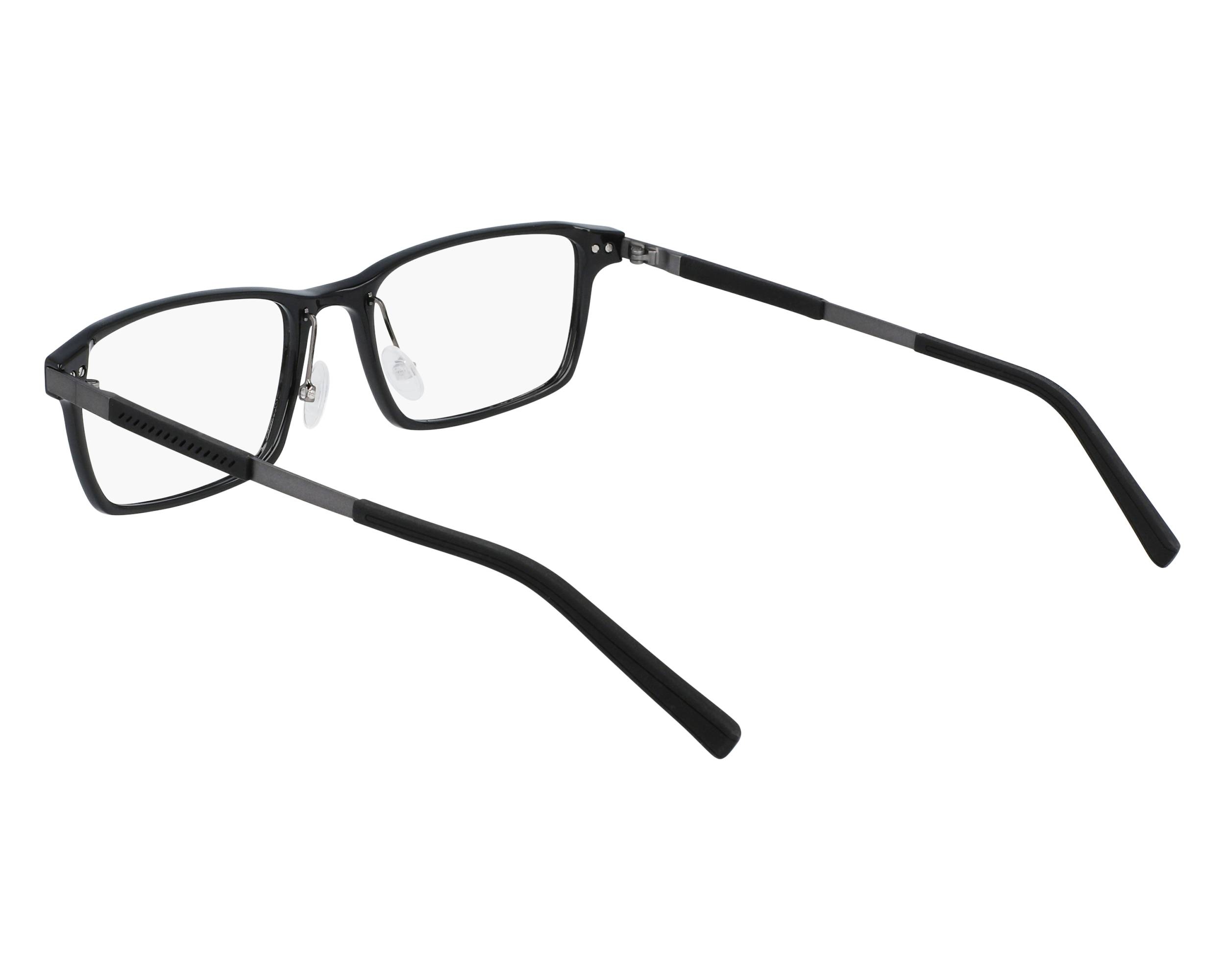 Flexon EP8008 001 55-19 Noir Gunmetal vue 360 degr&eacute;s 6