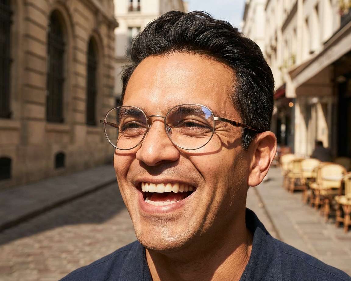 Flexon FLH-6010 710 50-20 Gold Havana autre vue