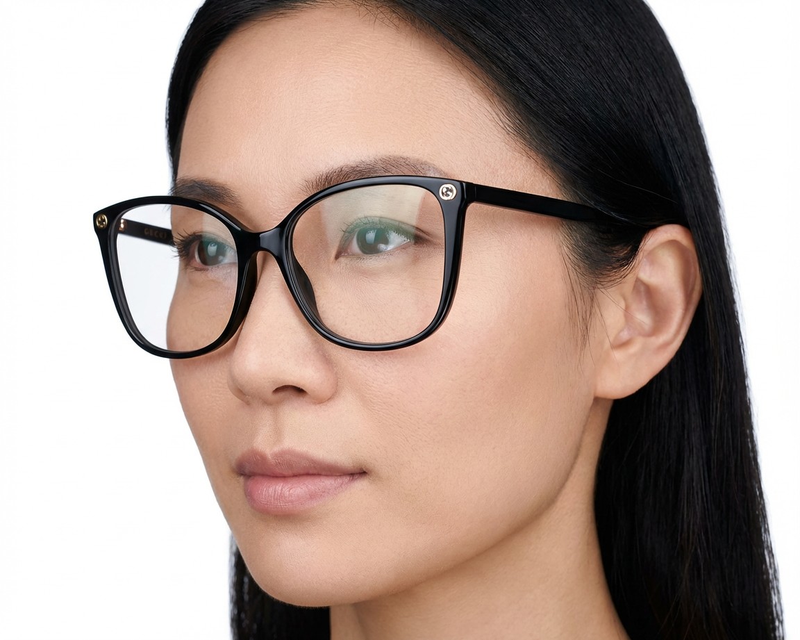 Gucci GG0026O 008 55-17 Noir  autre vue
