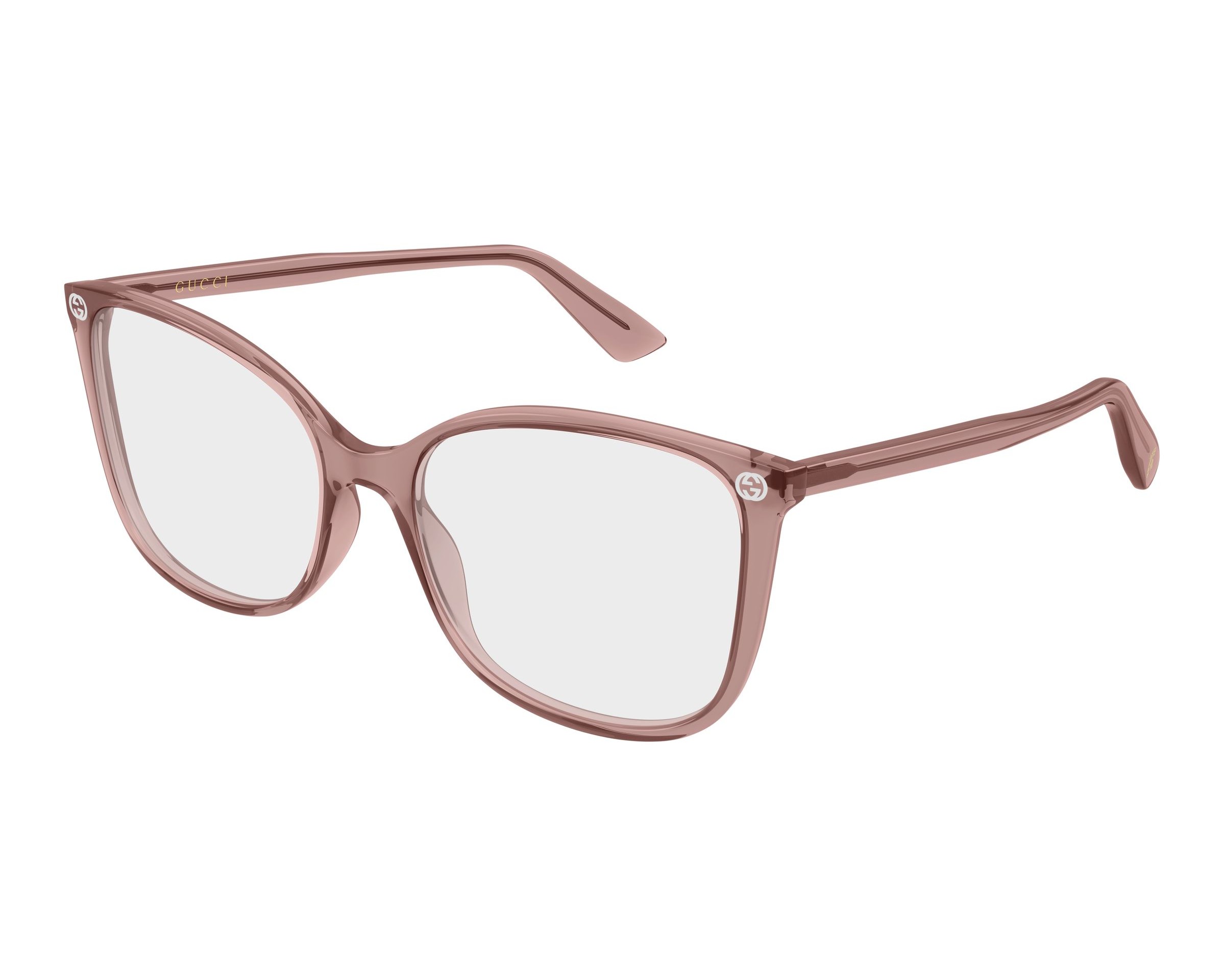 Gucci GG0026O 029 53-17 Rose  vue de profil