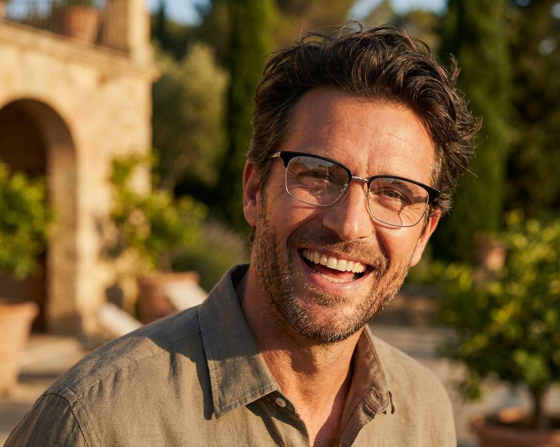 Gucci GG-01310 003 53-18 Bleu Havane autre vue