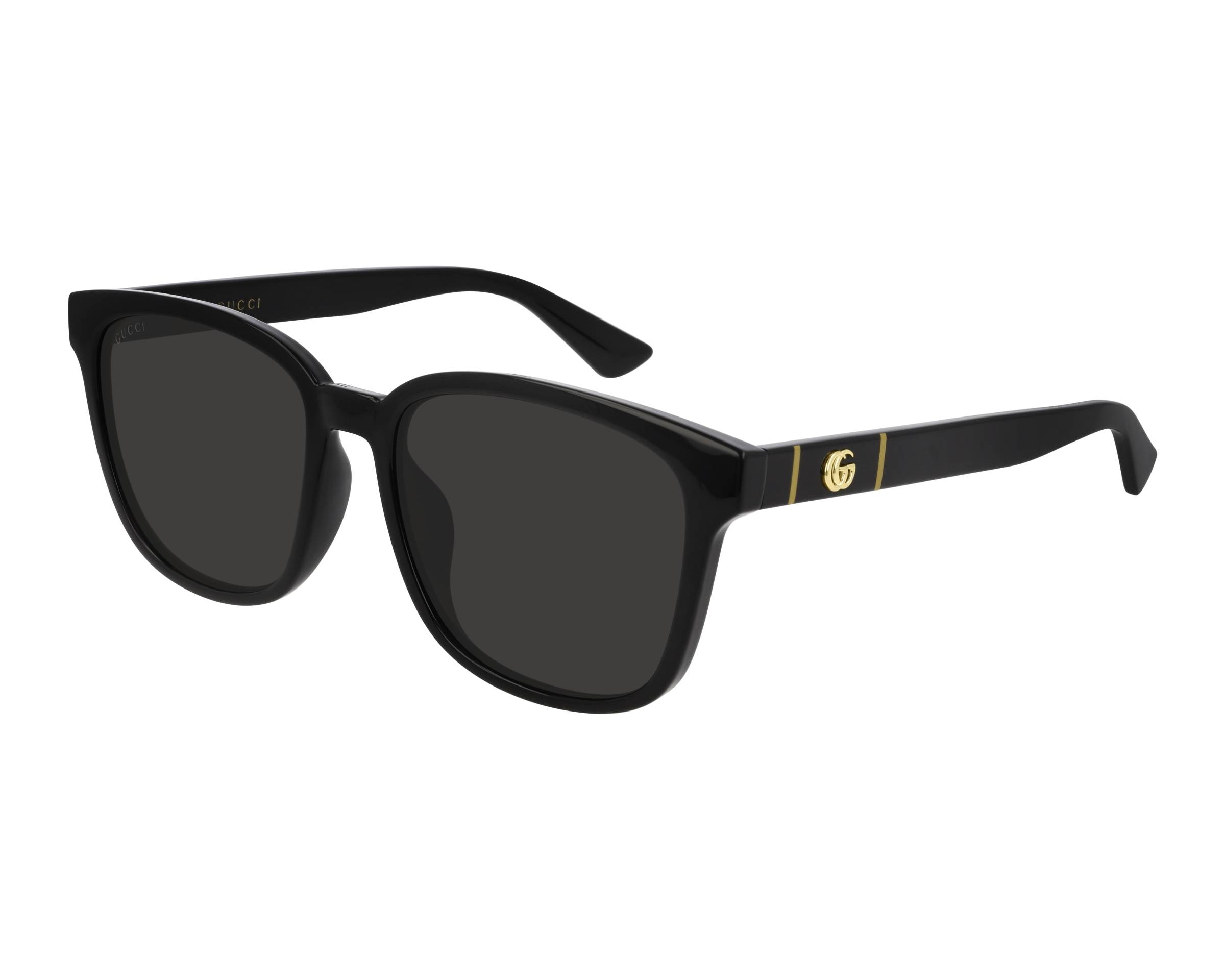 Gucci GG0637SK 001 56-18 Black  vue de profil