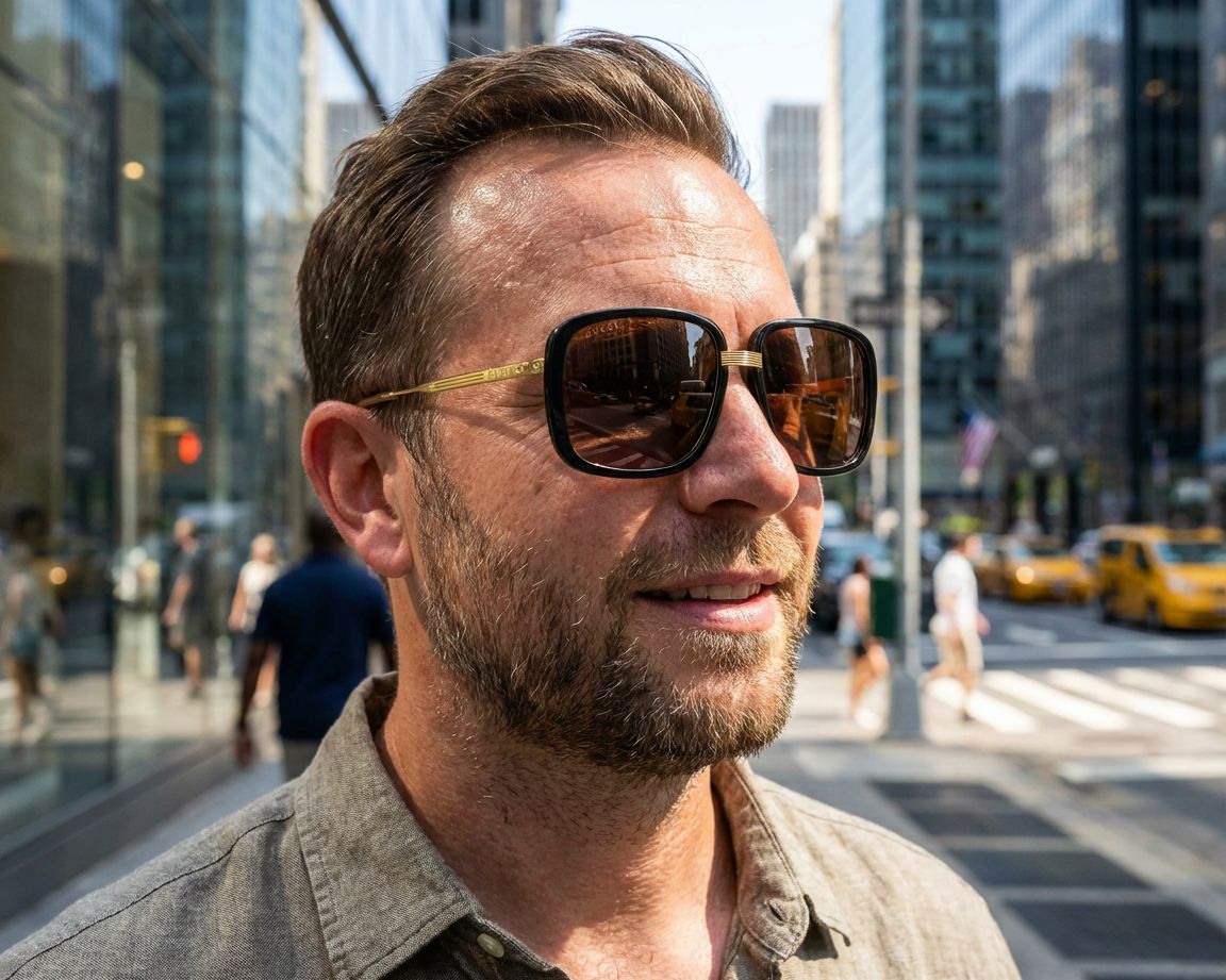 Gucci GG-0787-S 002 61-18 Noir Or autre vue