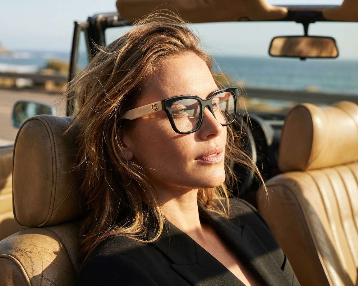 Gucci GG-0958-O 005 52-18 Noir  vue 360 degr&eacute;s 5