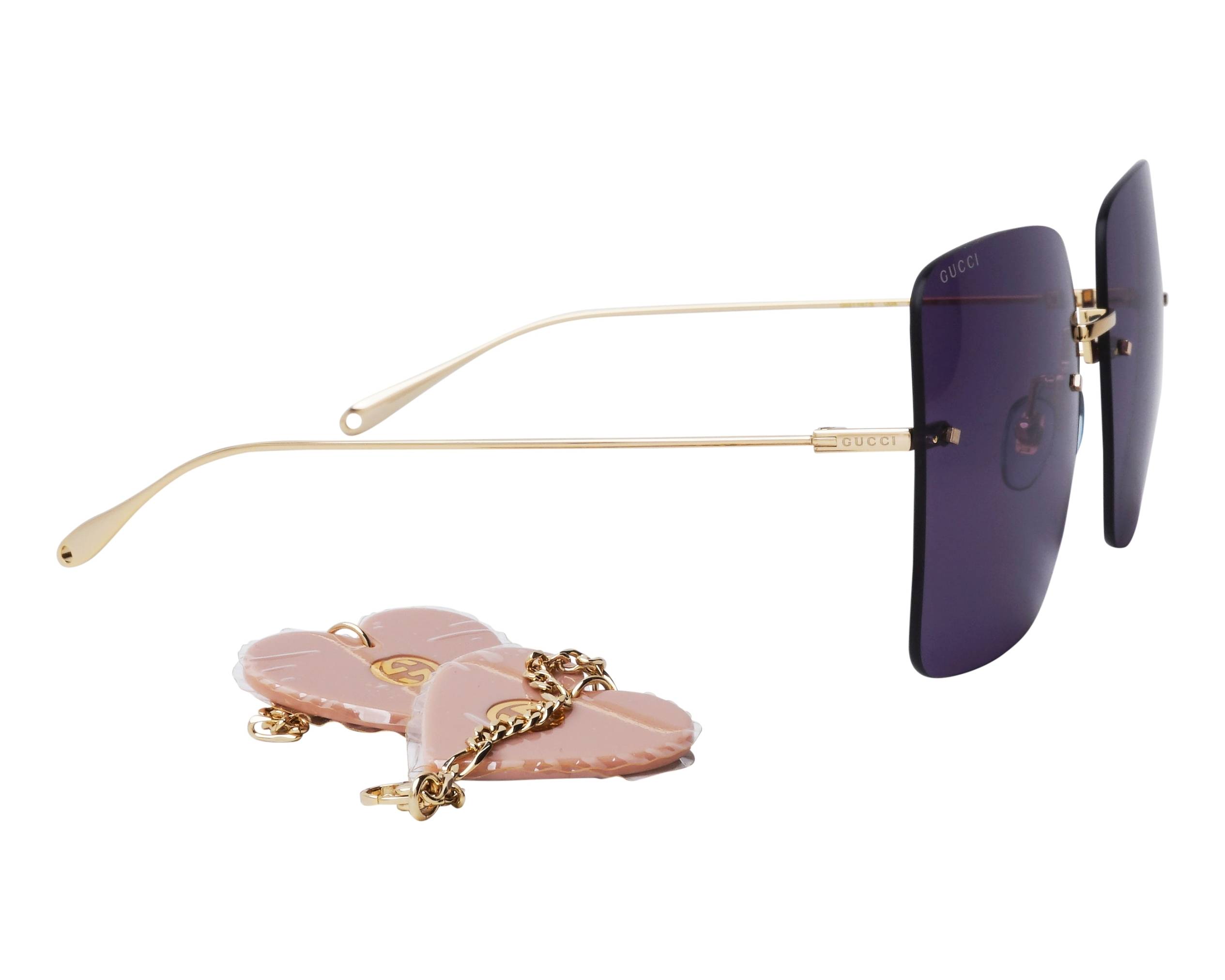 Gucci GG1147S 004 62-19 Or  vue de c&ocirc;t&eacute;