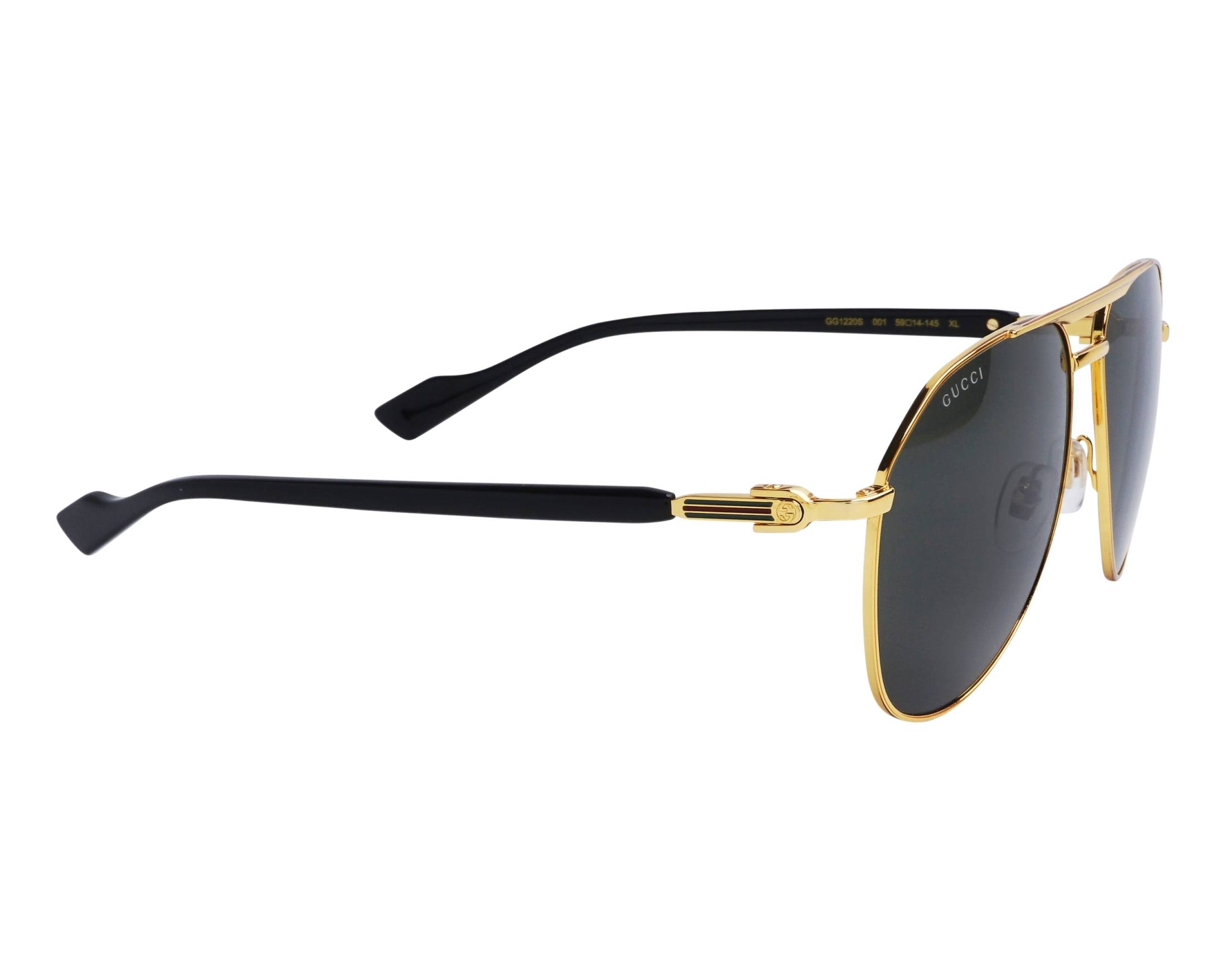 Gucci GG1220S 001 - Or  vue de c&ocirc;t&eacute;