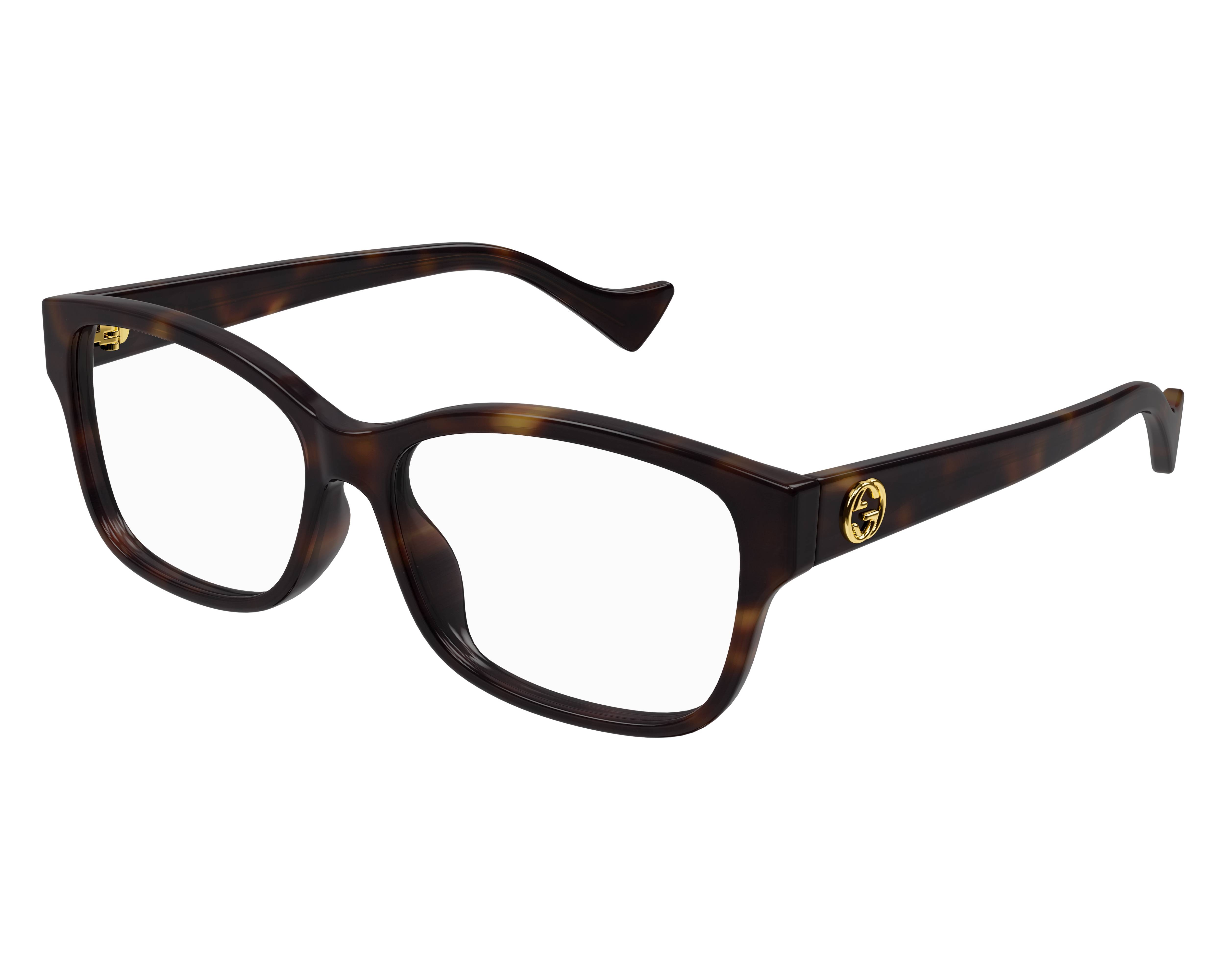 Gucci GG1259O 005 - Havane  vue de profil