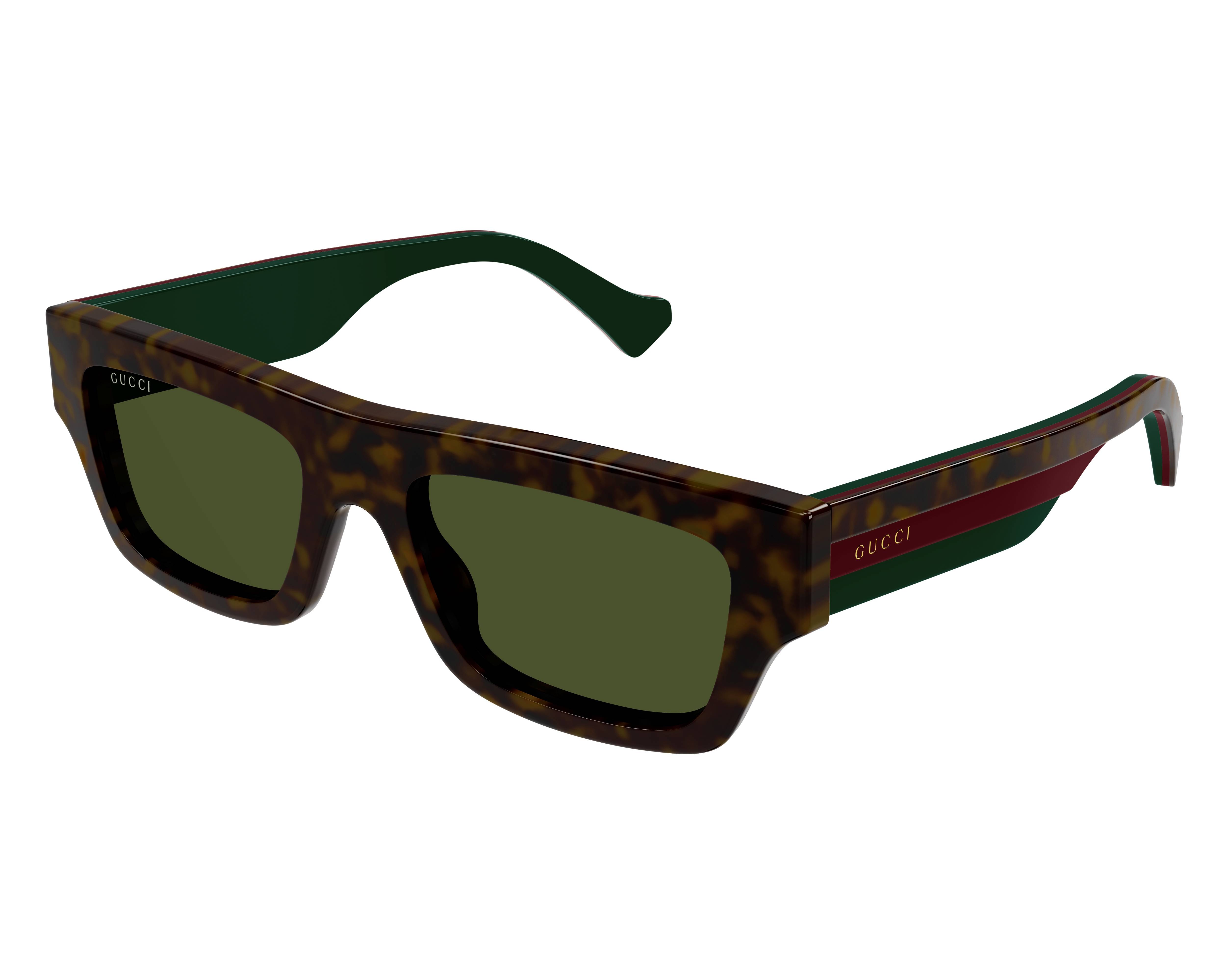 Authentic Gucci Dark Havana Sunglasses GUCCI Havana/Brown Lens 56-18-145MM Women main image 2
