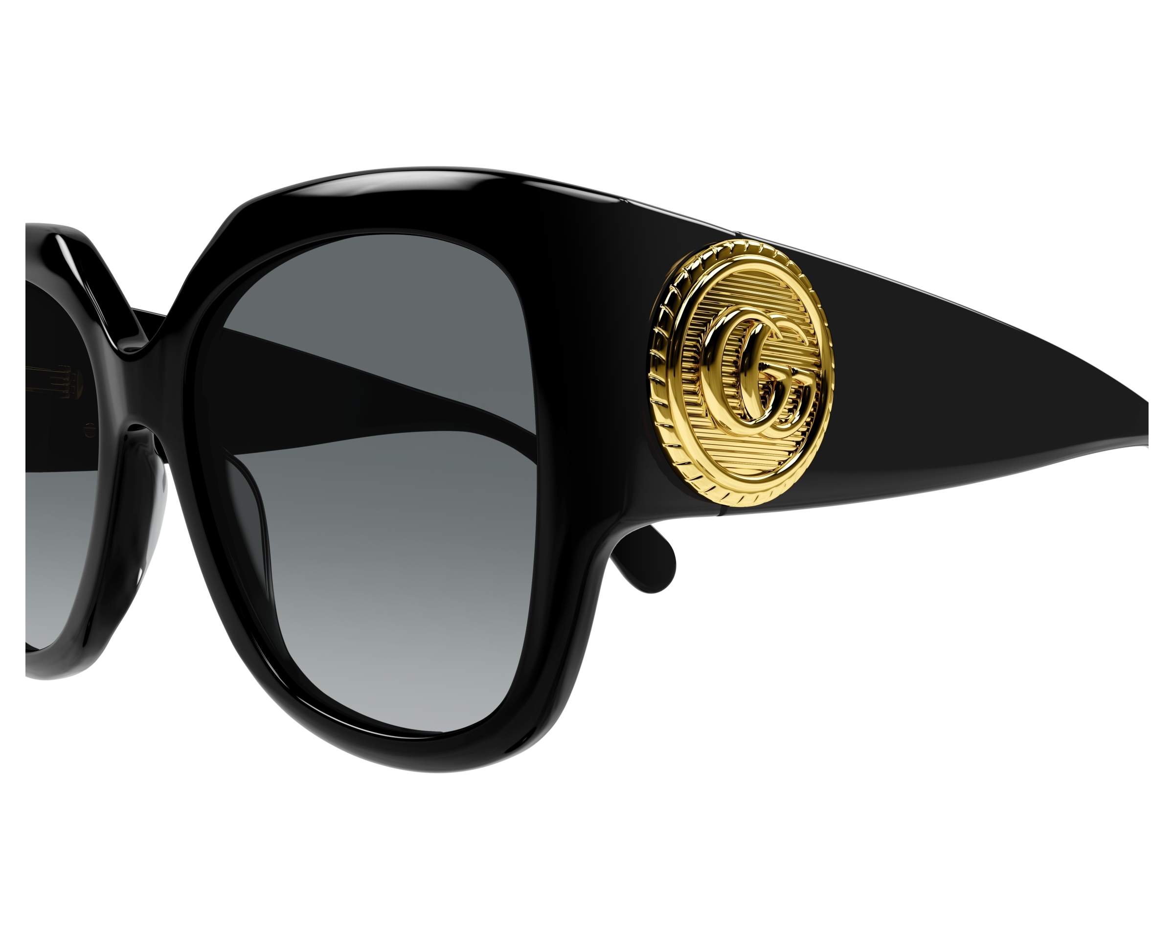 Gucci GG1407S 001 - Noir  vue de c&ocirc;t&eacute;