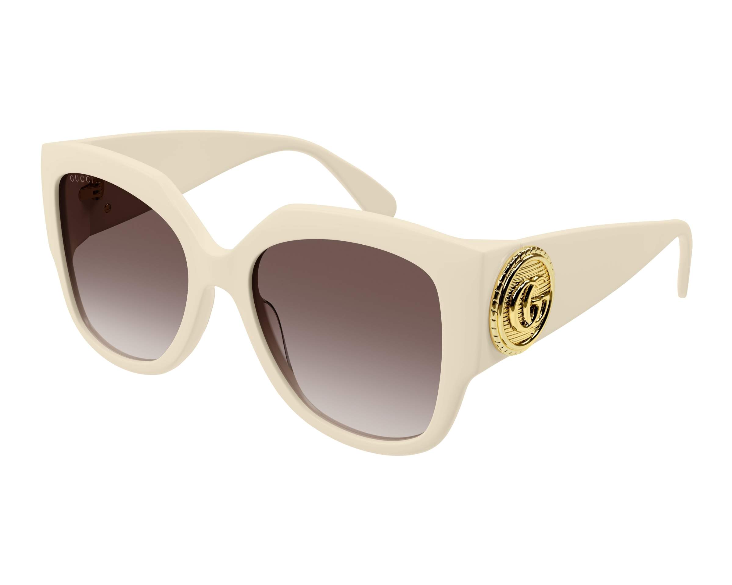 Gucci GG1407S 004 54-19 Ivoire  vue de profil