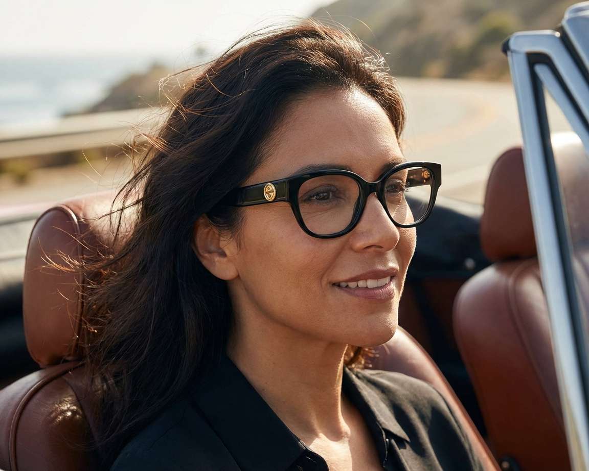 Gucci GG1411O 004 53-19 Noir  vue 360 degr&eacute;s 5