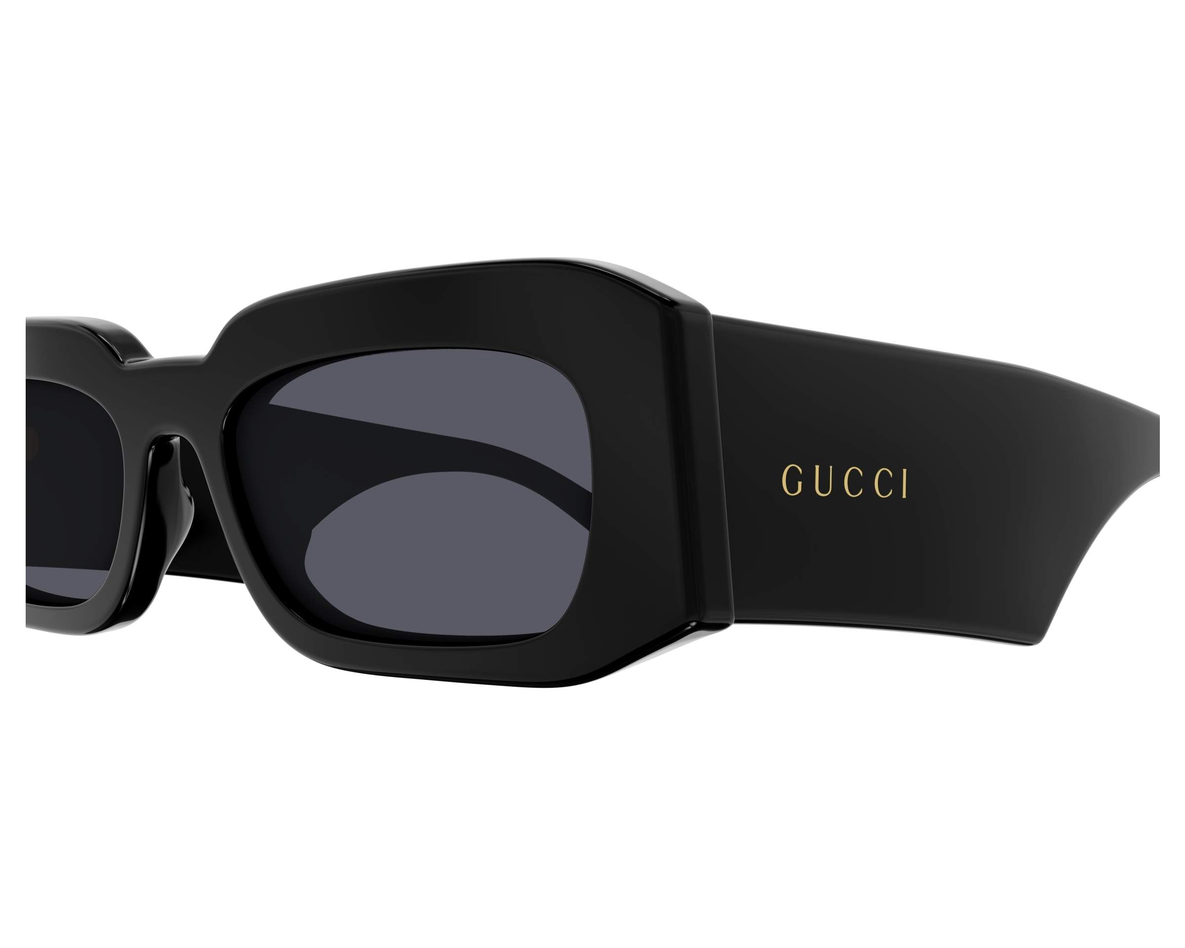 Gucci GG1426S 001 54-19 Negra  vue de c&ocirc;t&eacute;