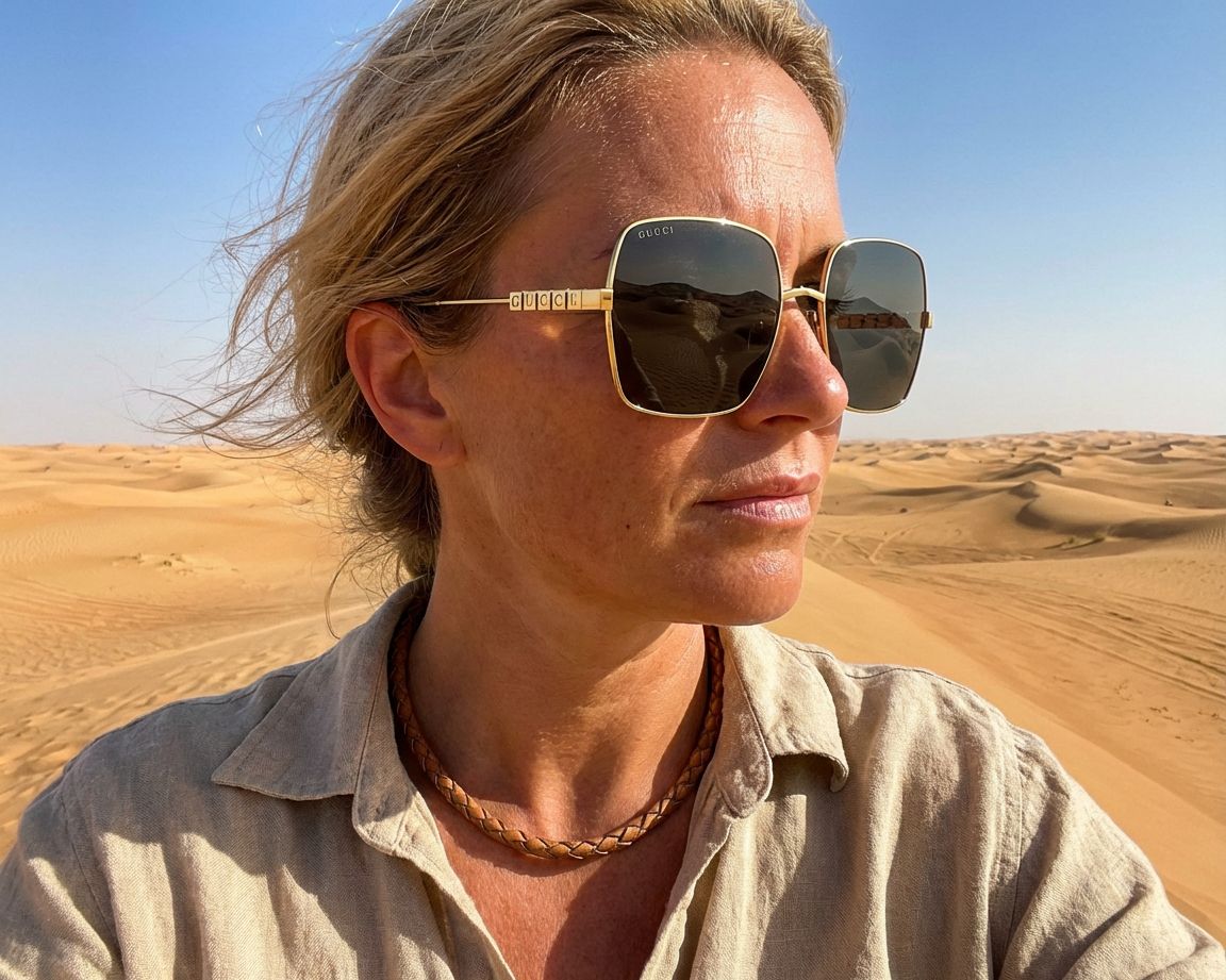 Gucci GG1434S 001 57-19 Gold  autre vue