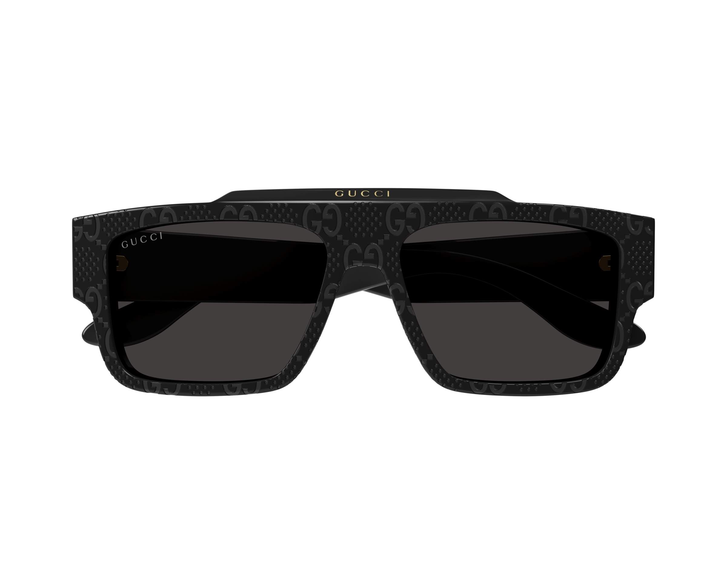 Gucci GG1460S 006 56-16 schwarz  vue de face