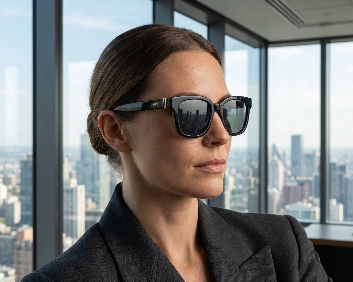 Gucci GG1512SK 001 - Noir  autre vue