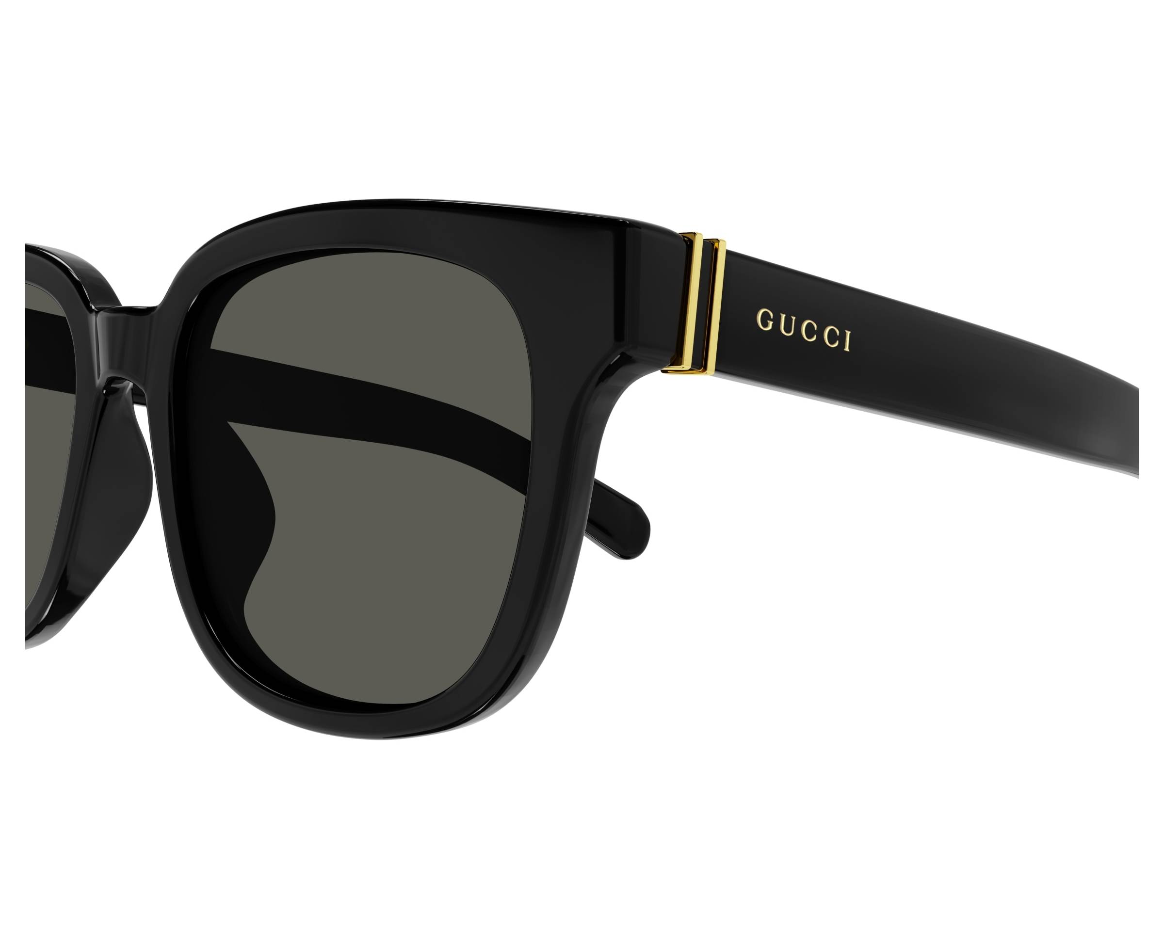 Gucci GG1512SK 001 - Noir  vue de c&ocirc;t&eacute;