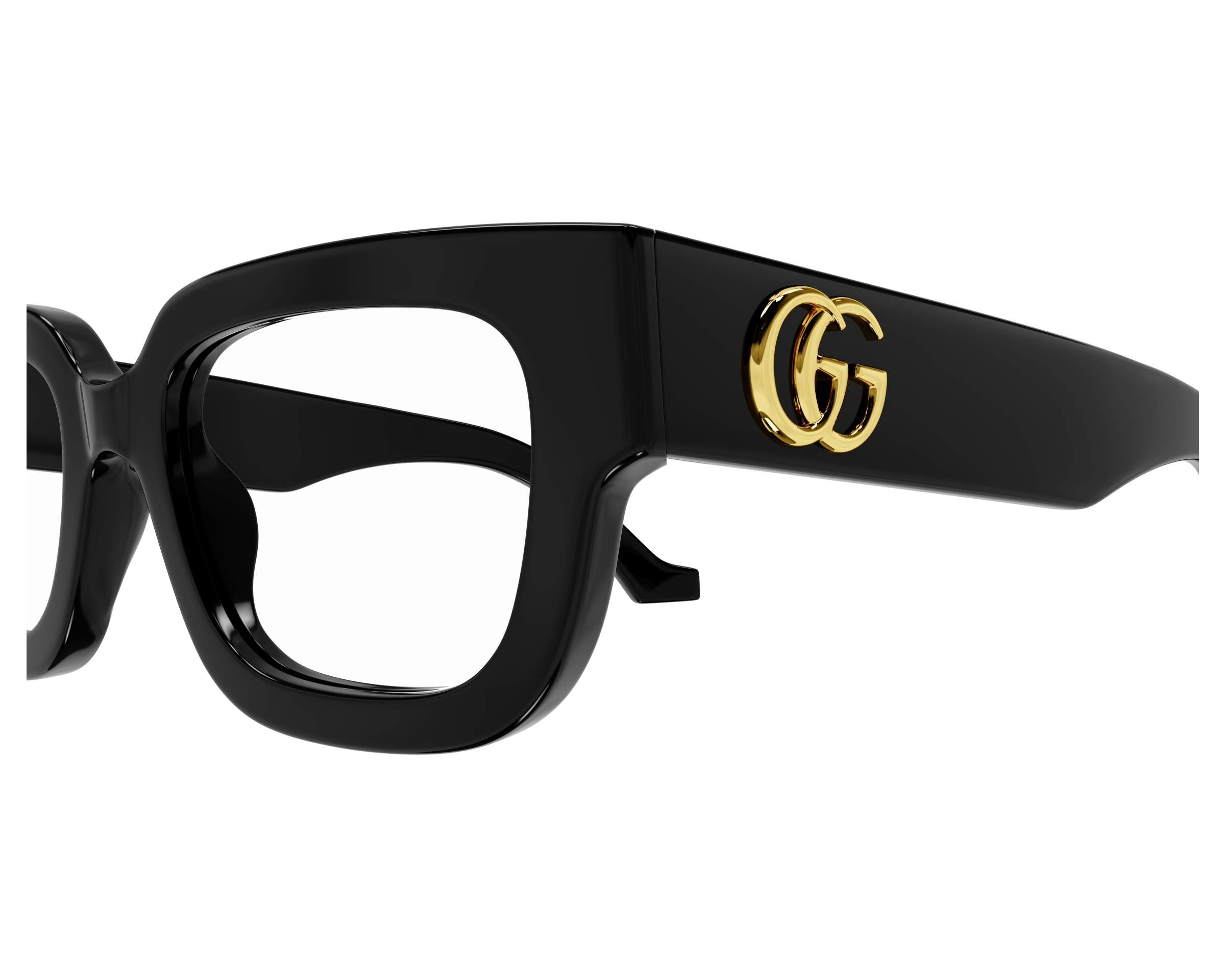 Gucci GG1548O 004 52-21 Noir  vue de c&ocirc;t&eacute;