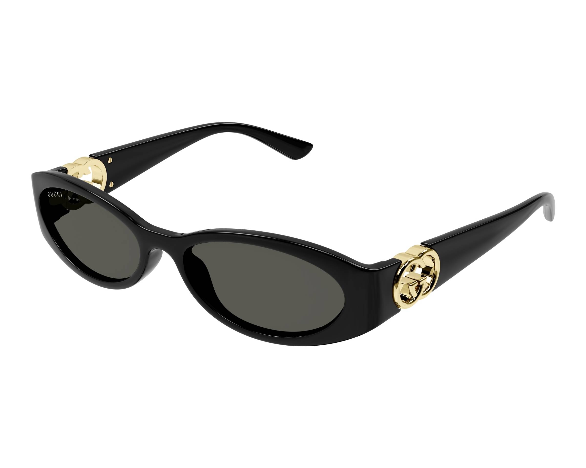 Gucci GG1660S 001 54-16 schwarz  vue 360 degr&eacute;s 4