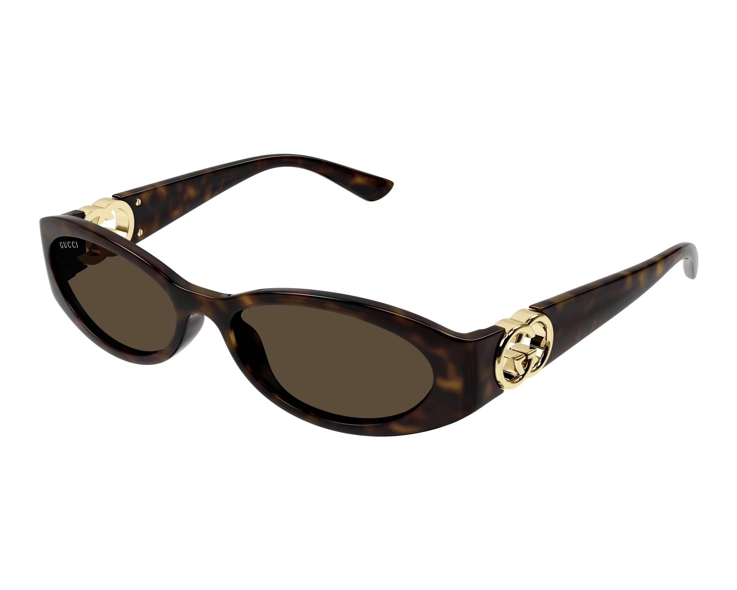 Gucci GG1660S 002 54-16 Havana  vue de face