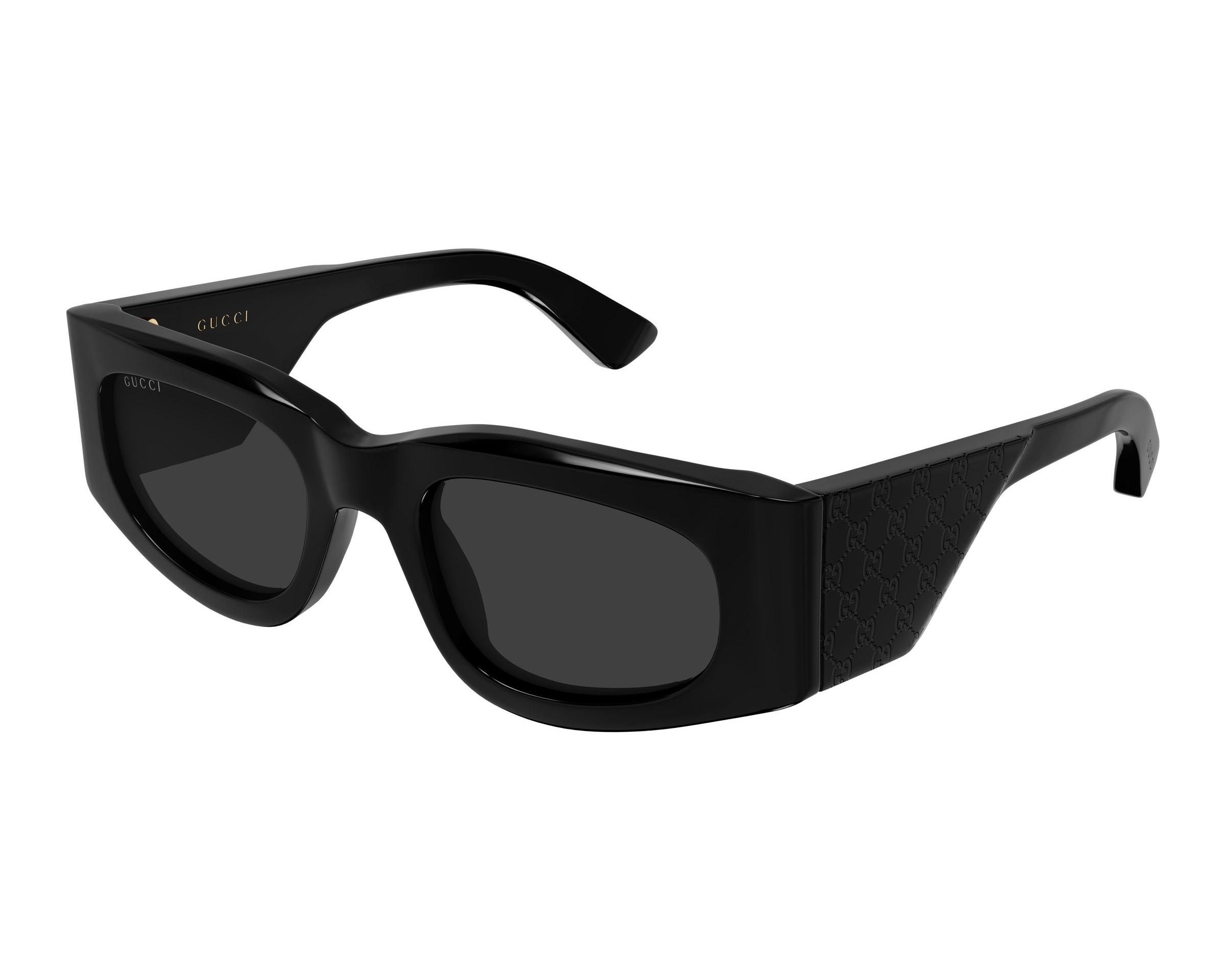 Gucci GG1664S 005 51-21 Noir  vue de profil