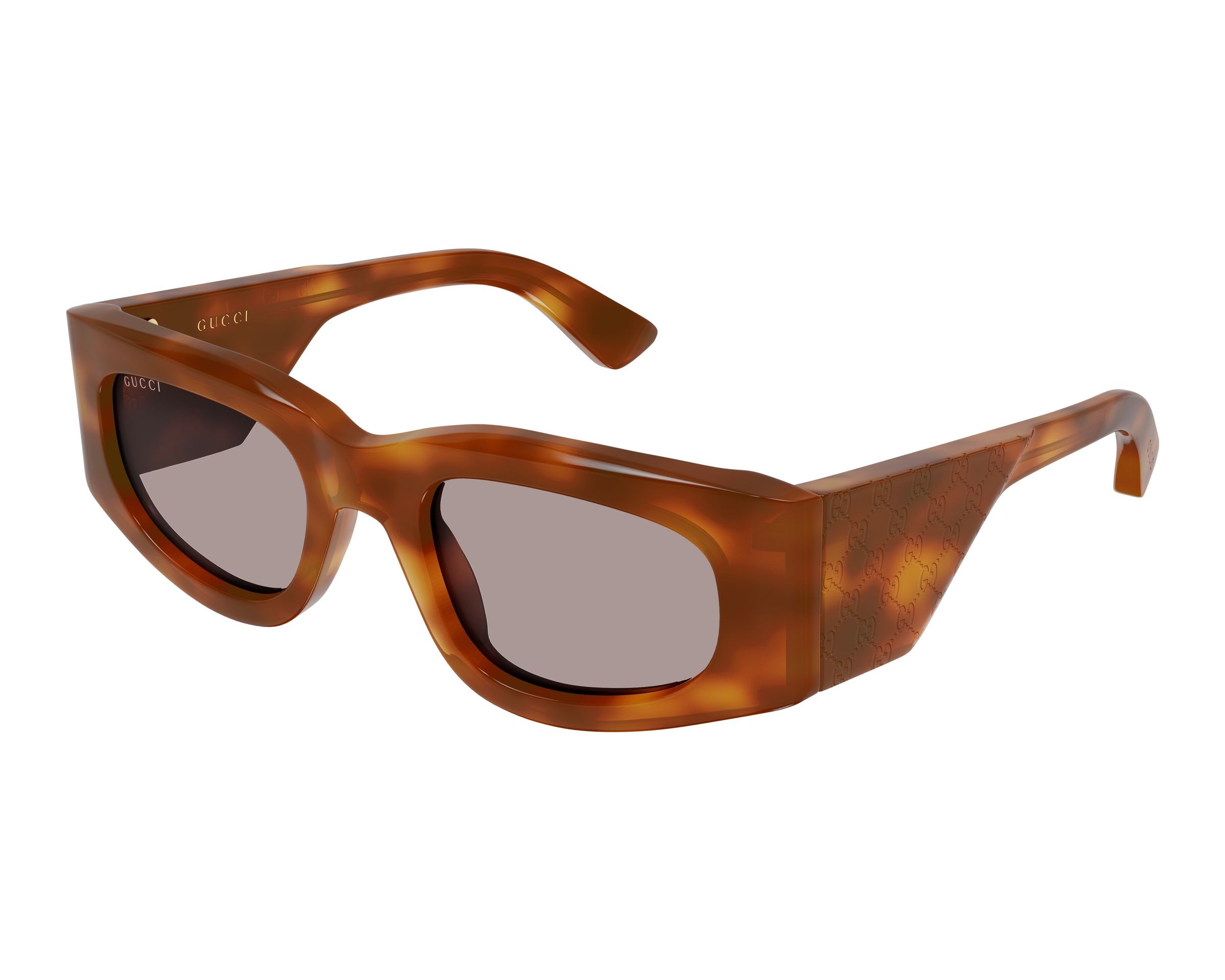 Gucci GG1664S 006 51-21 Havane  vue de profil