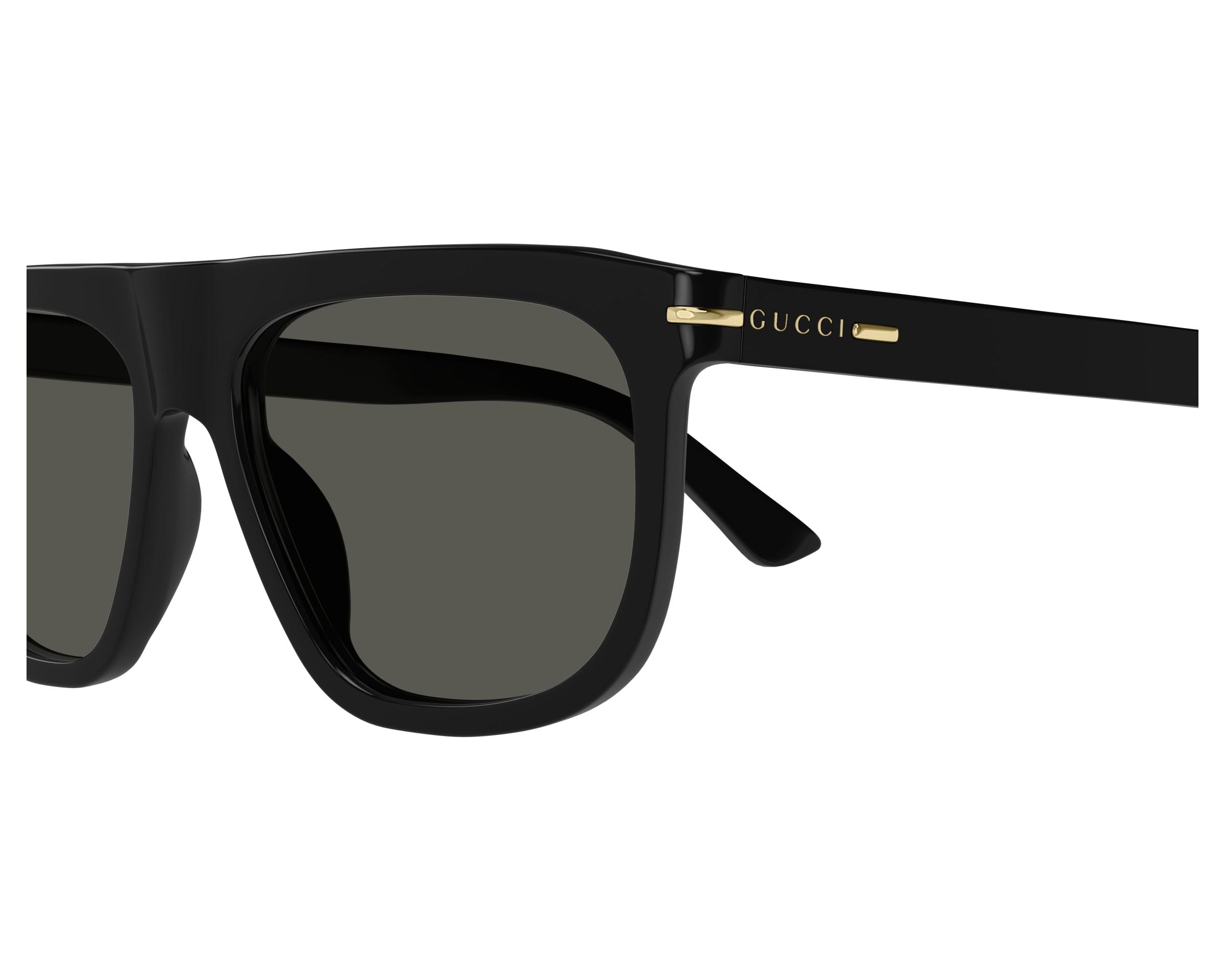 Gucci GG1726S 001 56-17 Noir  vue de c&ocirc;t&eacute;