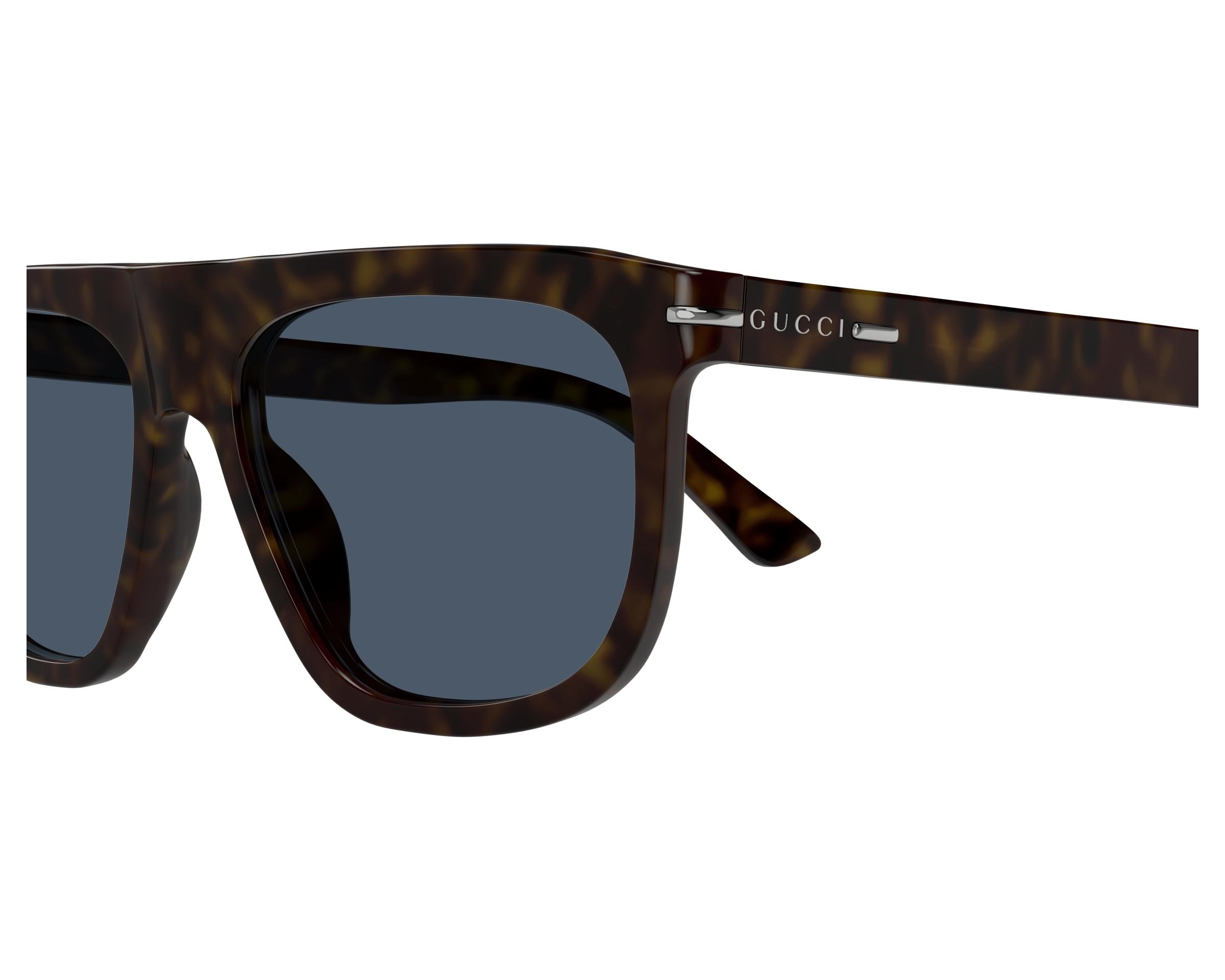 Gucci GG1726S 002 56-17 Havane  vue de c&ocirc;t&eacute;