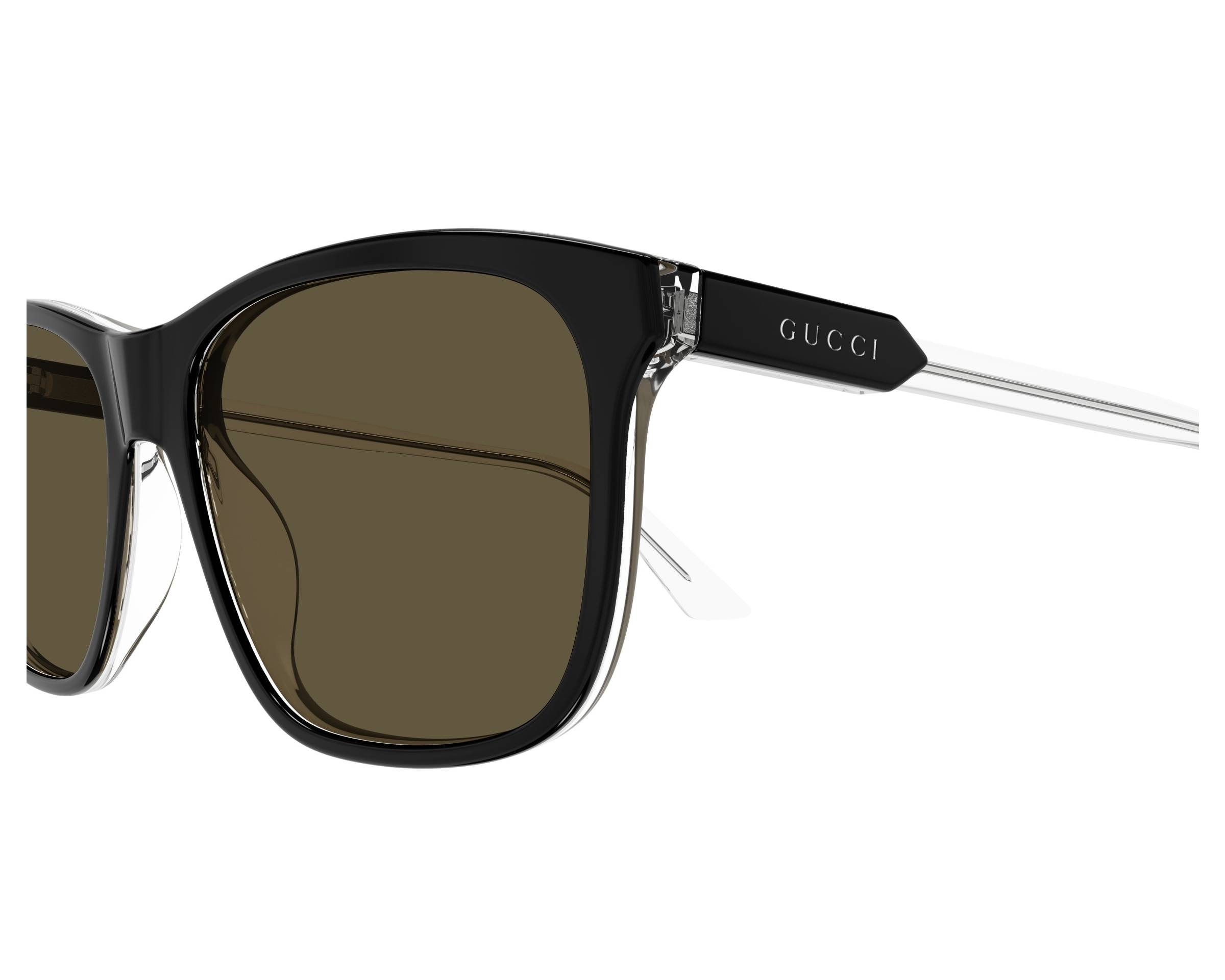 Gucci GG1819S 005 57-17 Noir  vue de face