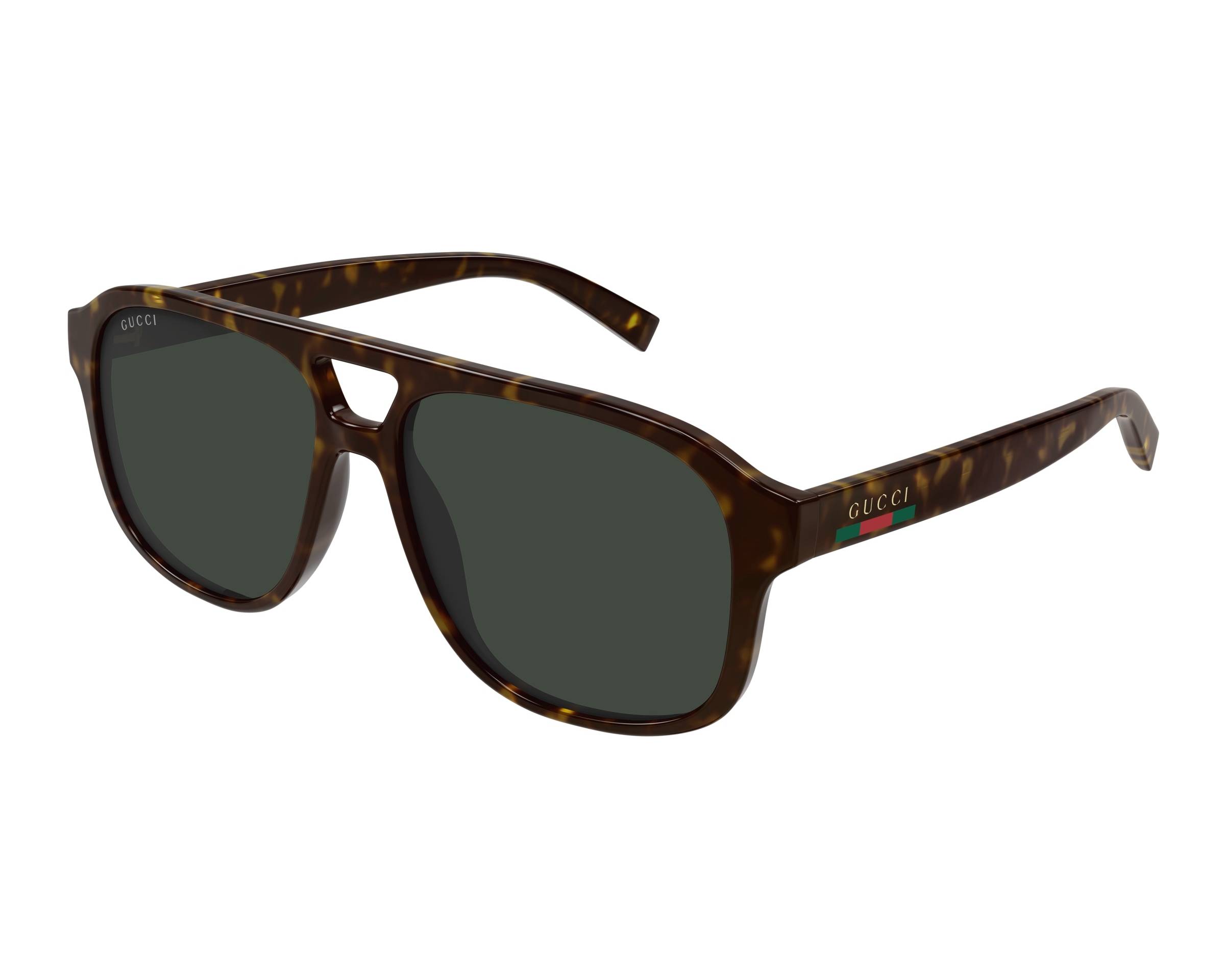 Gucci GG1856S 002 57-15 Havane  vue de c&ocirc;t&eacute;