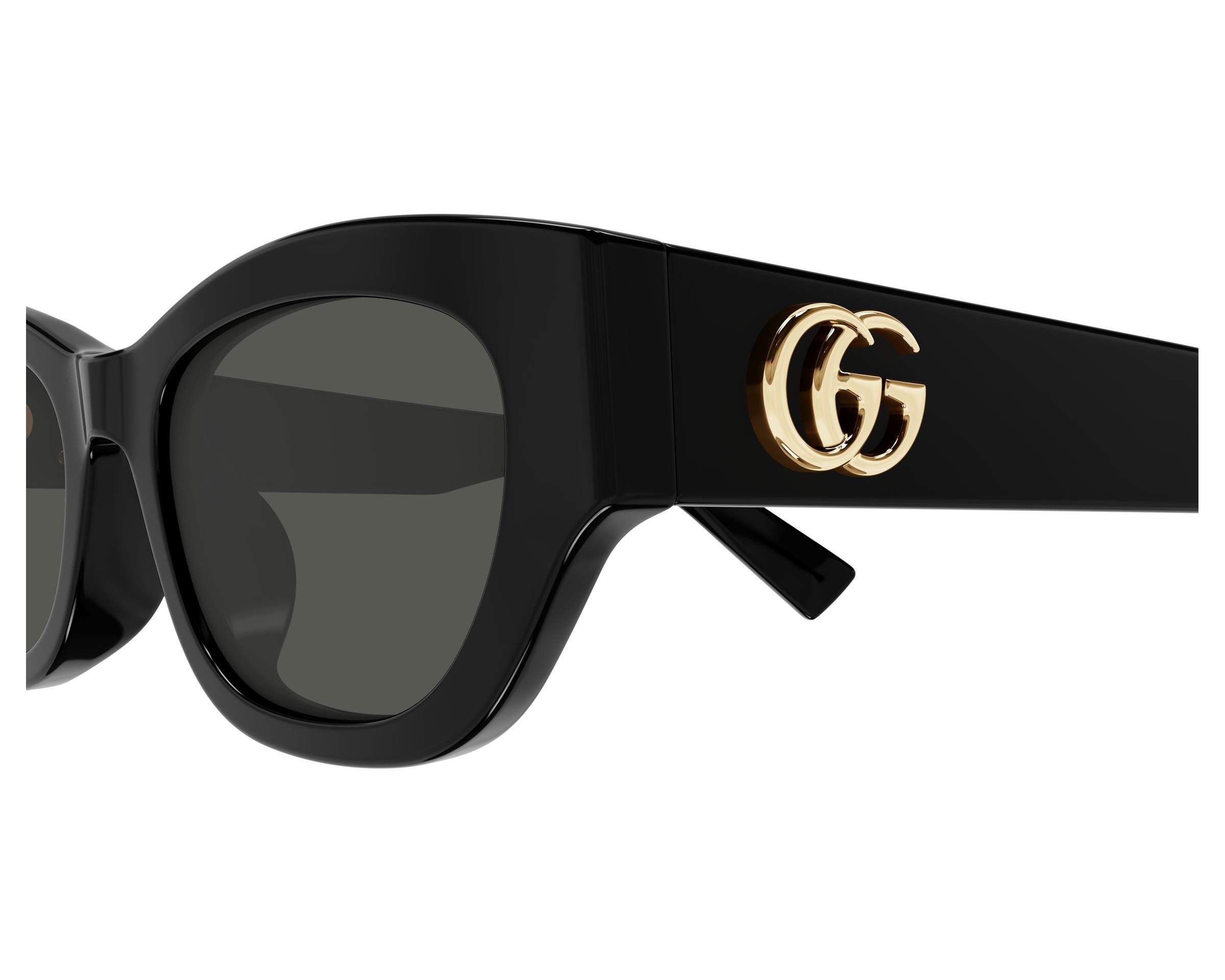 Gucci GG1954SA 001 53-20 Noir  vue de c&ocirc;t&eacute;