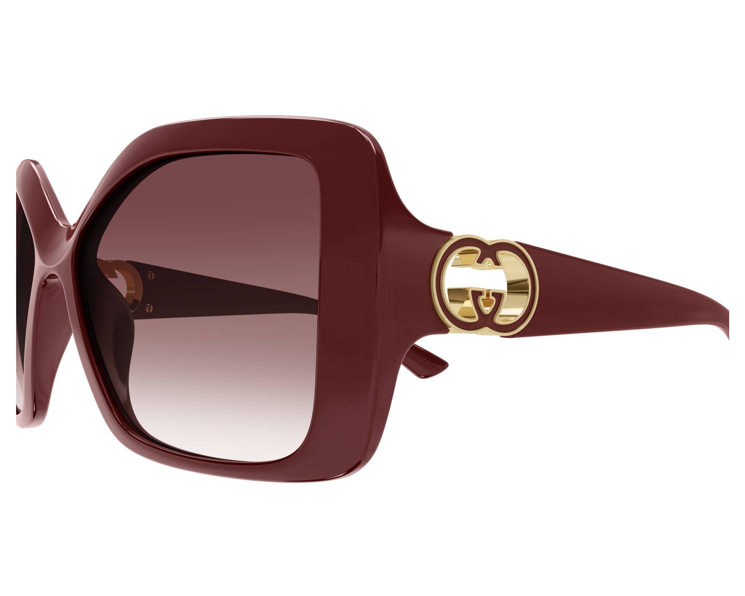 Gucci GG2015S 002 59-16 Bordeaux  vue de face